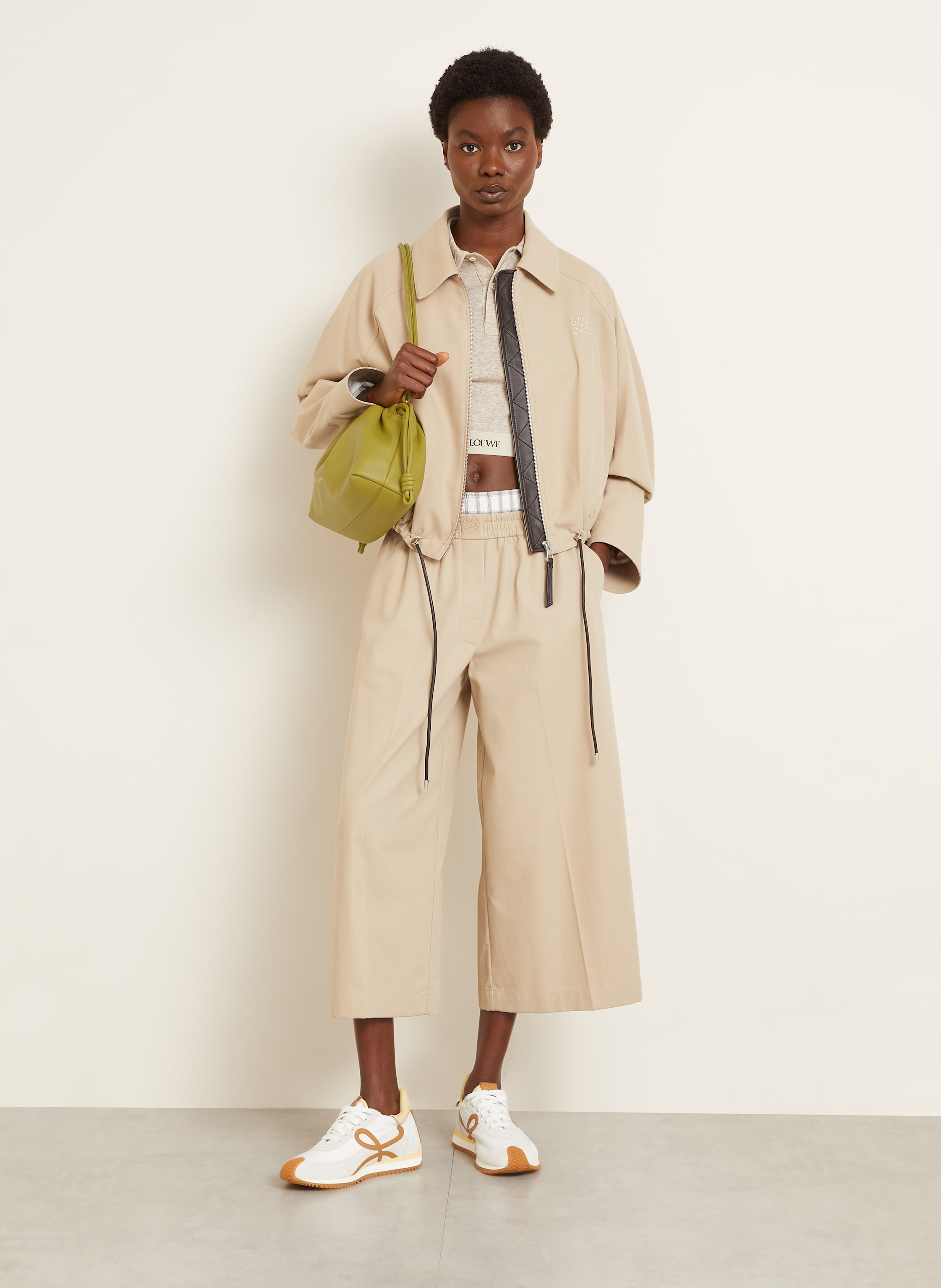 Thumbnail - Loewe Clutch Flamenco gruen