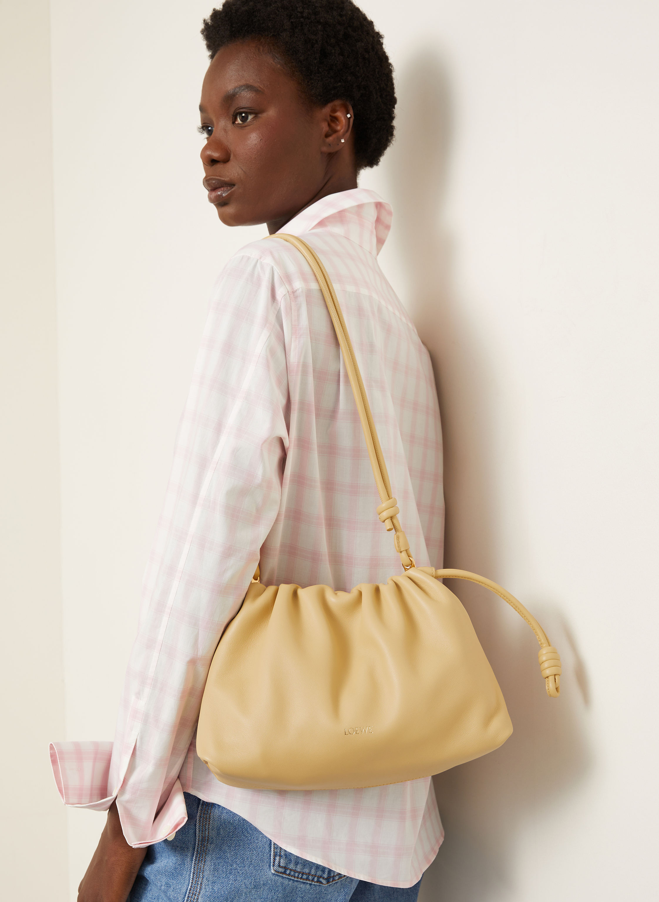 Thumbnail - Loewe Clutch Flamenco gelb