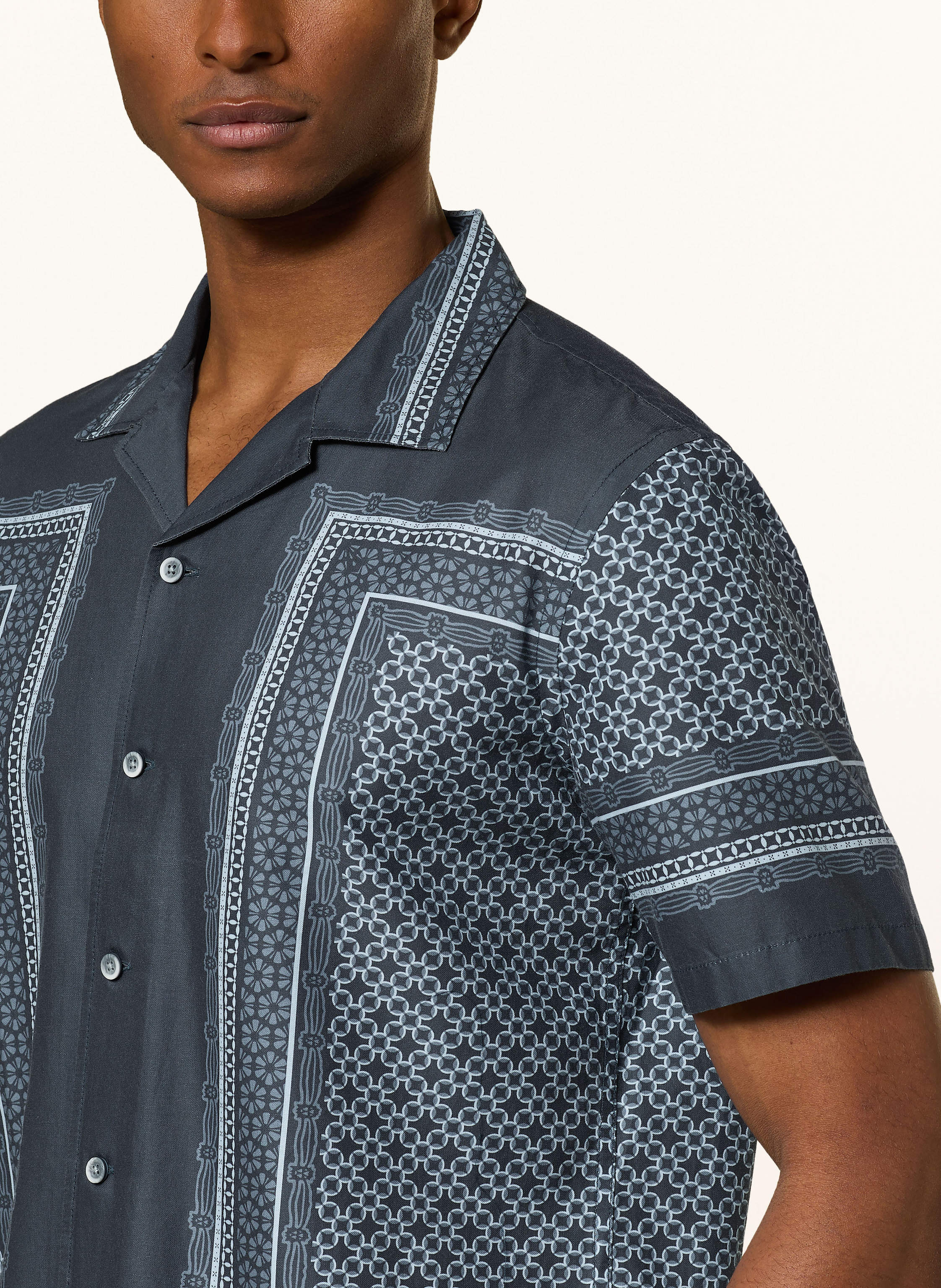 Thumbnail - Olymp Resorthemd Regular Fit blau