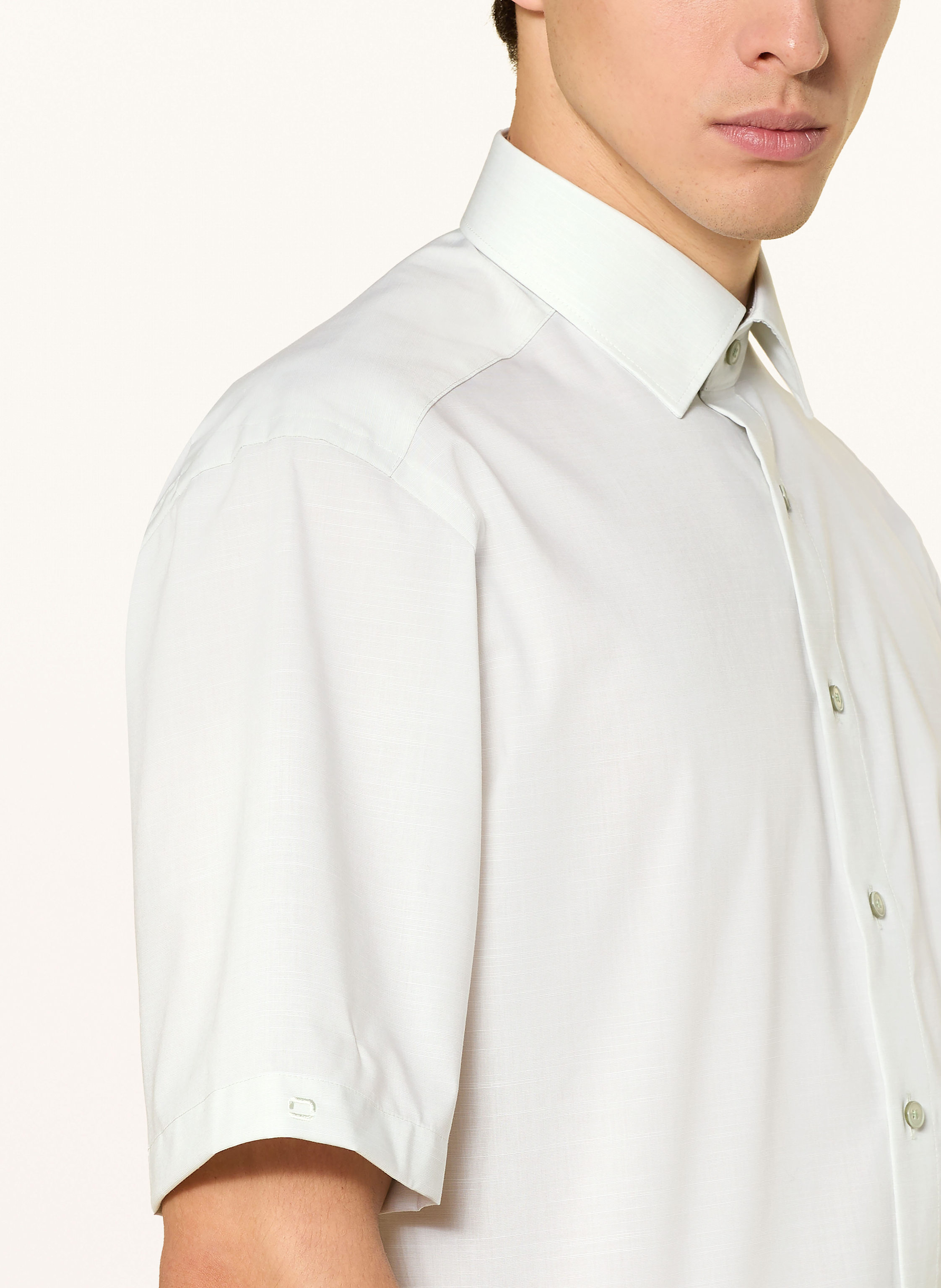 Thumbnail - Olymp Kurzarm-Hemd Luxor Comfort Fit gruen