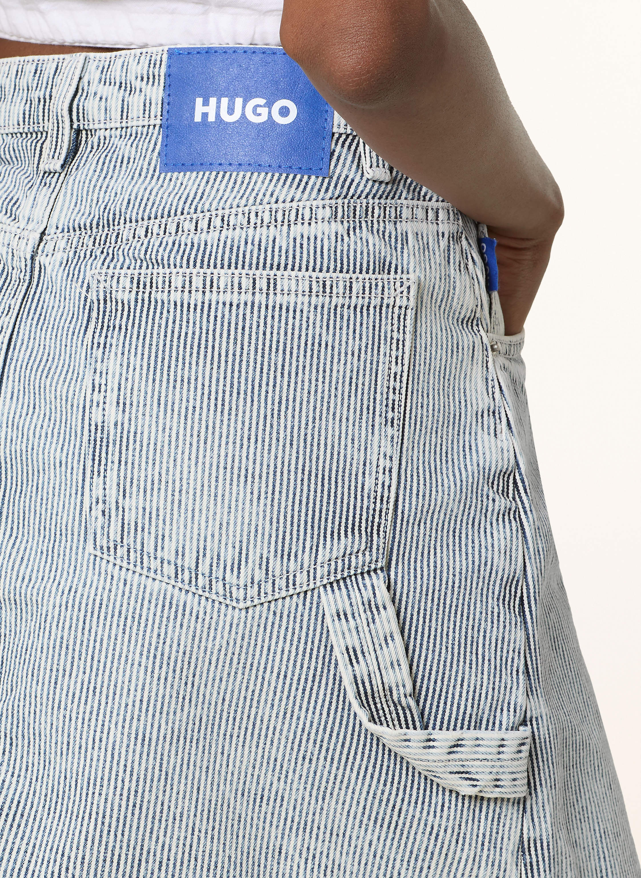 Thumbnail - Hugo Blue Jeansrock Gami blau