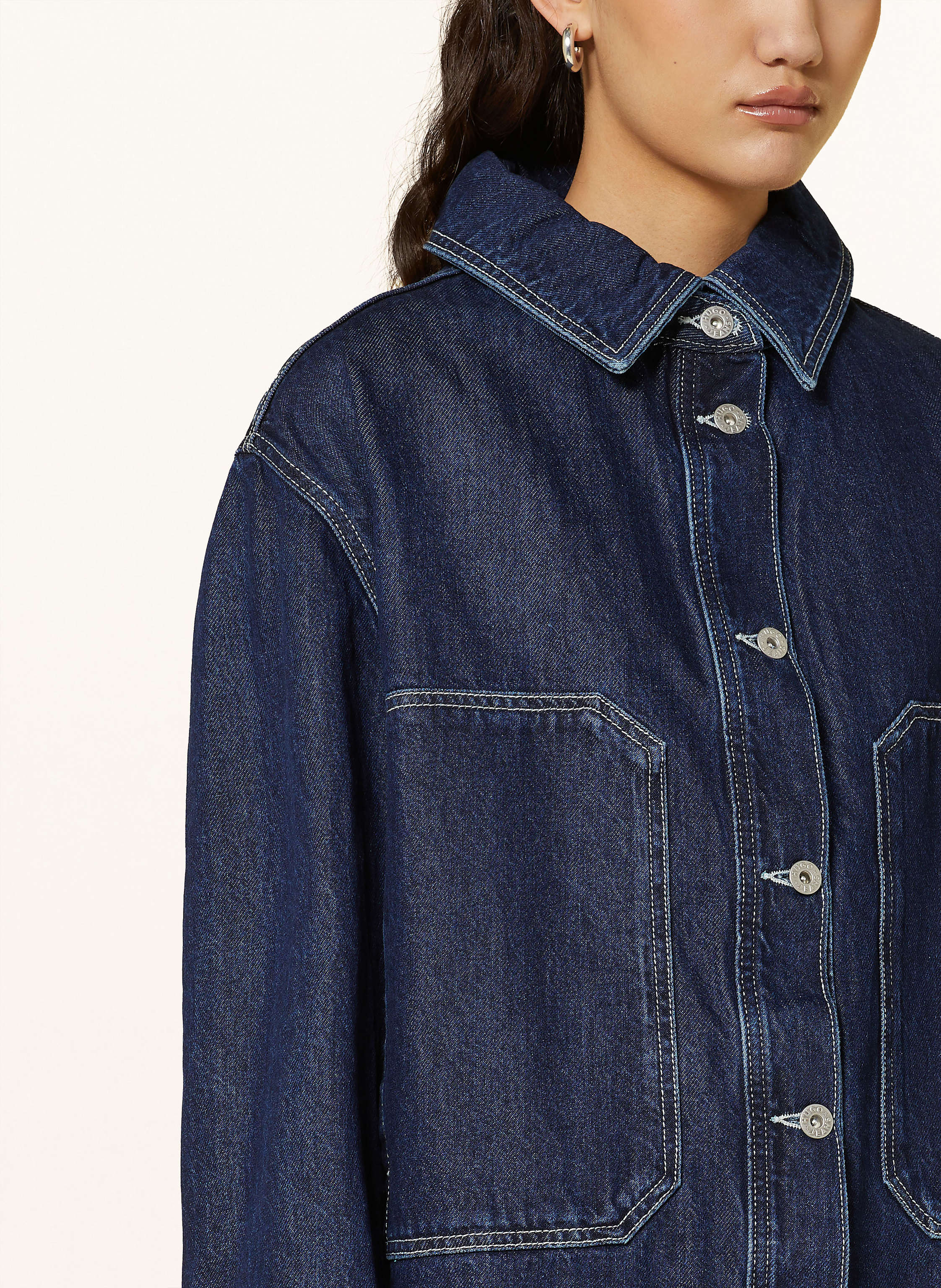 Thumbnail - Hugo Blue Jeans-Overjacket Galane blau