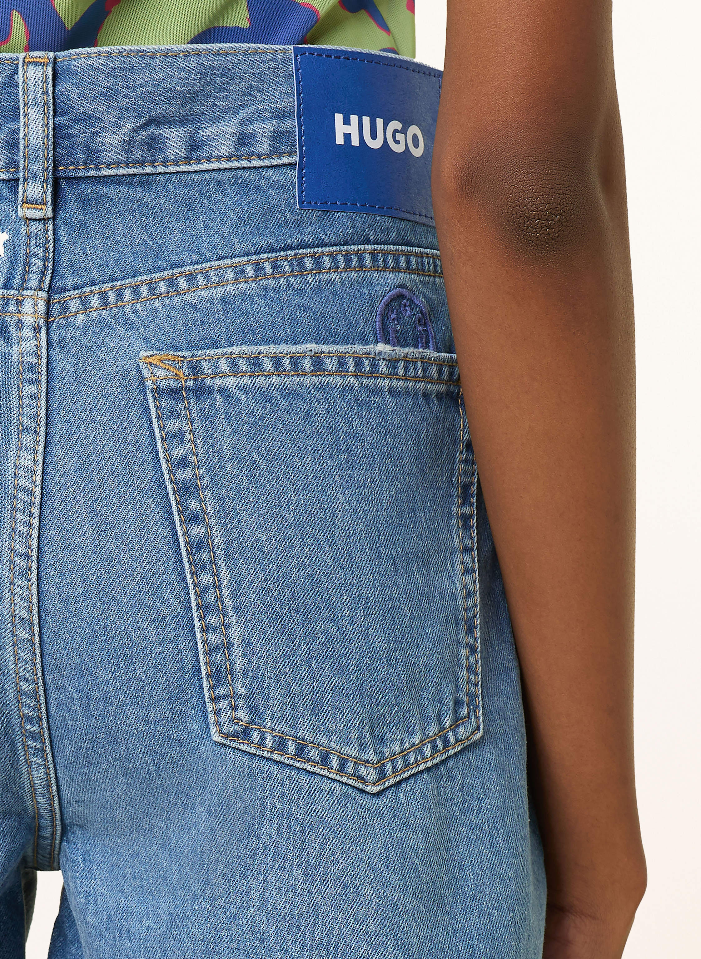 Thumbnail - Hugo Blue Jeansshorts Gimusa blau