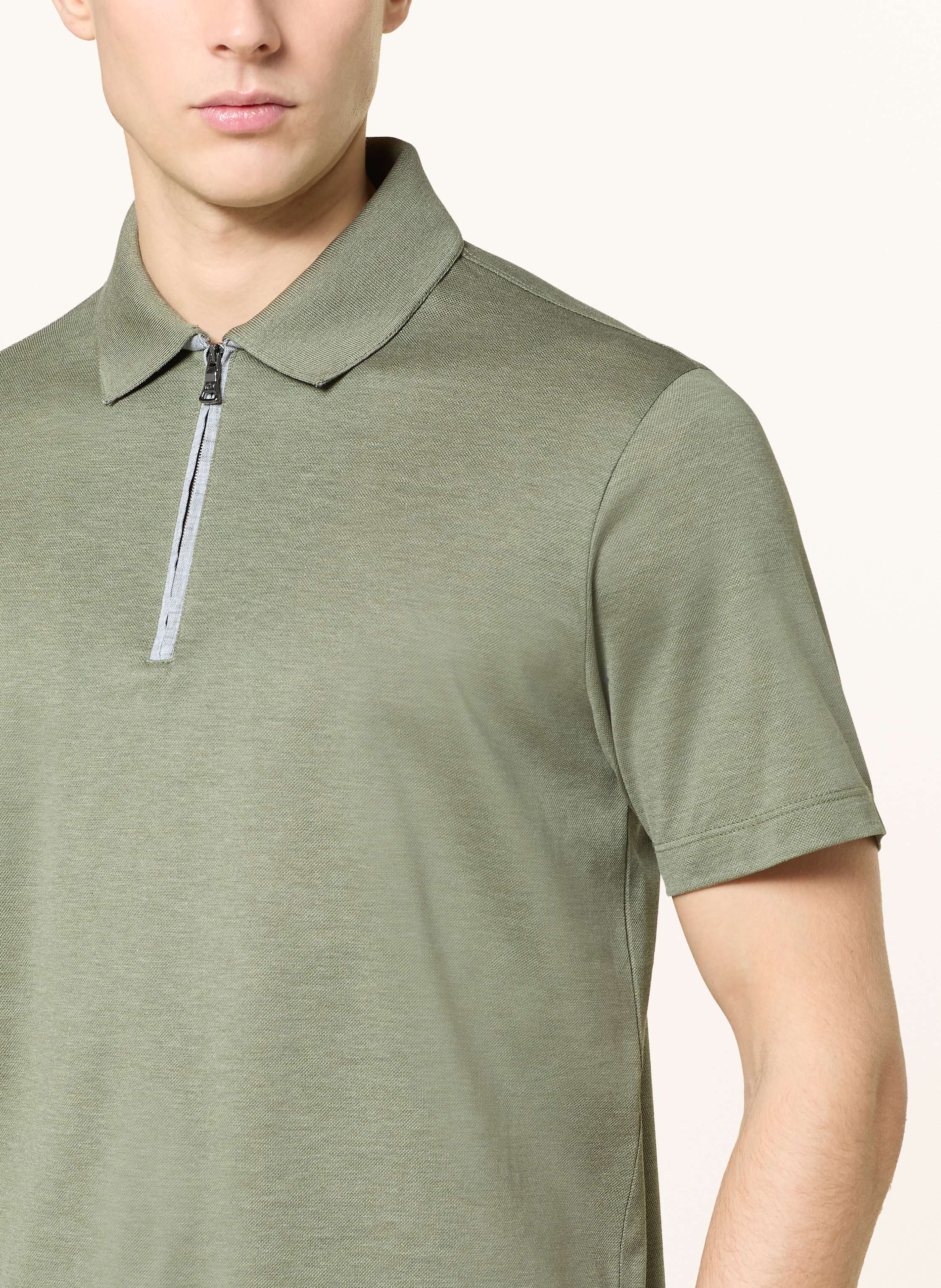 Thumbnail - Paul & Shark Piqué-Poloshirt gruen