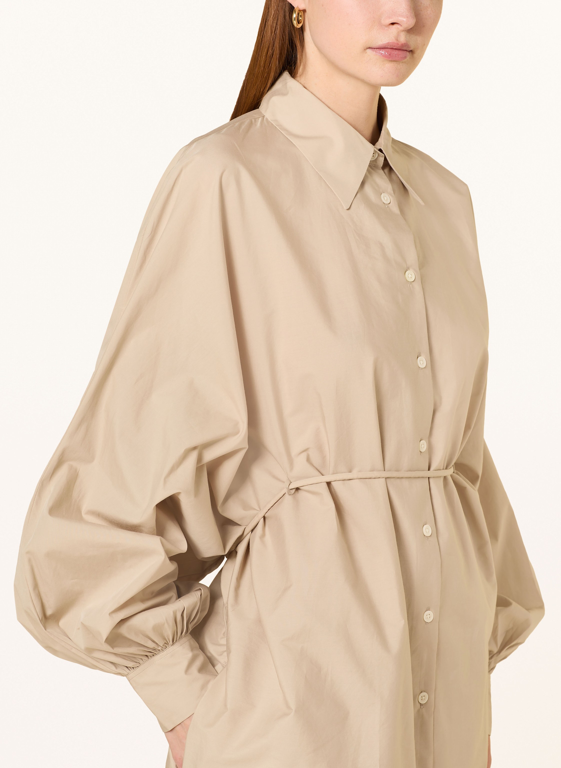 Thumbnail - Sosue Hemdblusenkleid Antonia beige