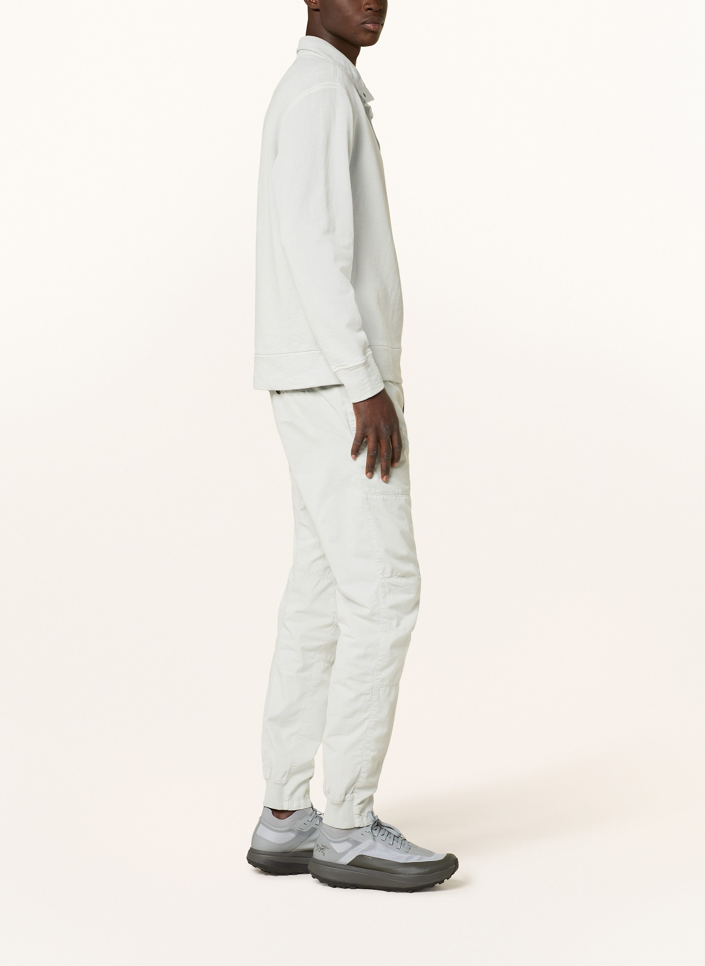 Thumbnail - C.P. Company Chino Extra Slim Fit grau