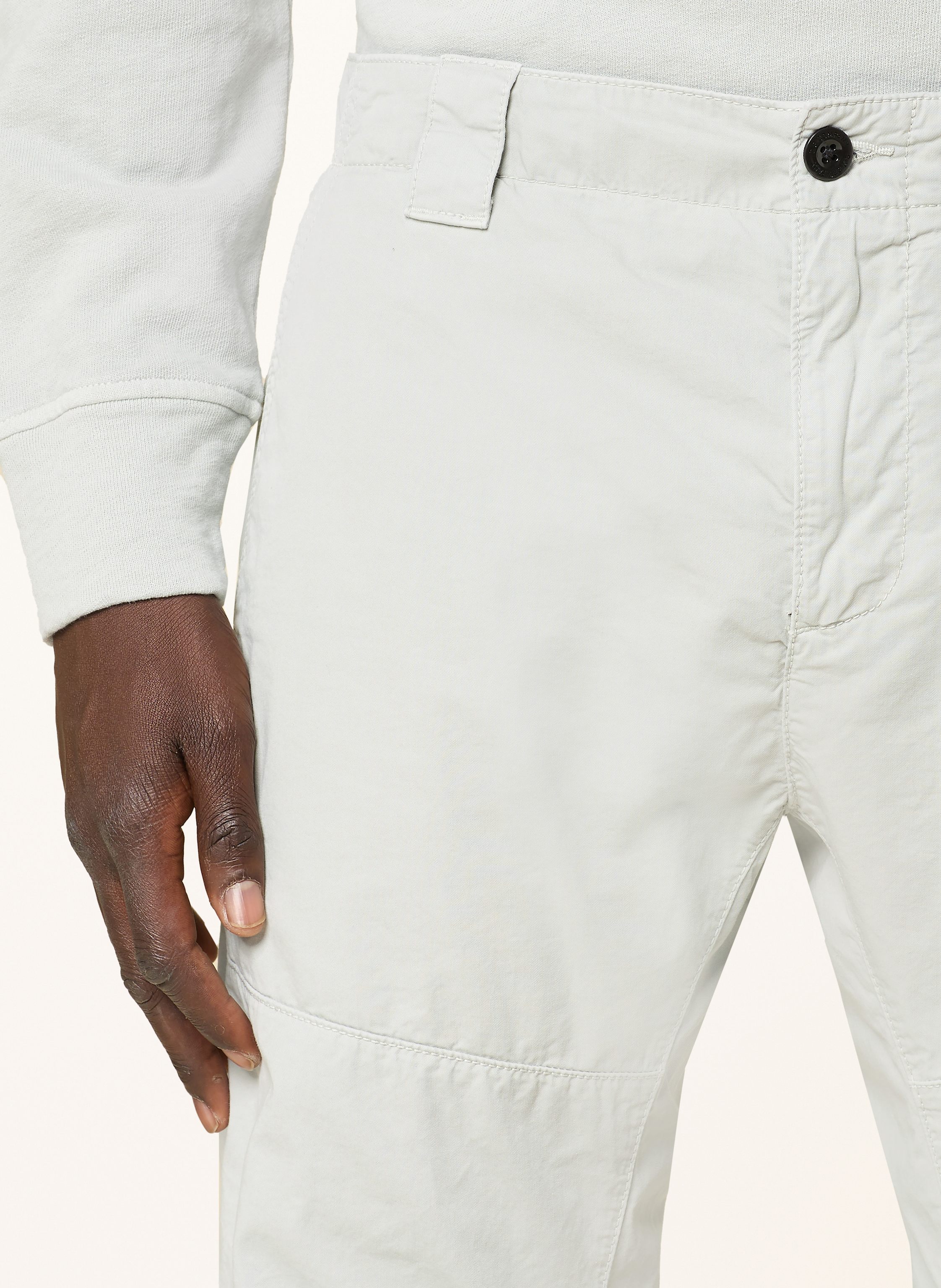 Thumbnail - C.P. Company Chino Extra Slim Fit grau