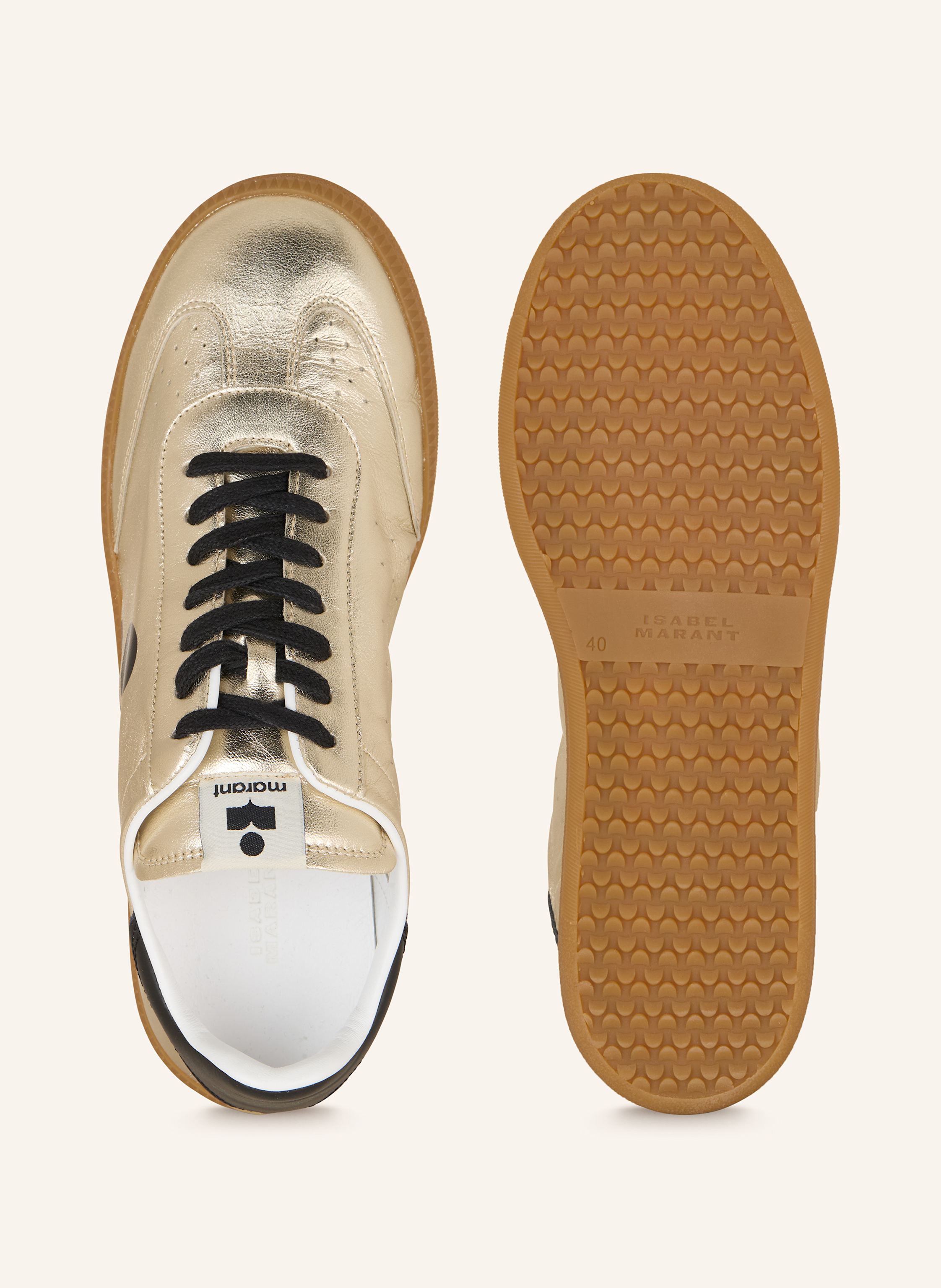 Thumbnail - Isabel Marant Sneaker Kaycee gold