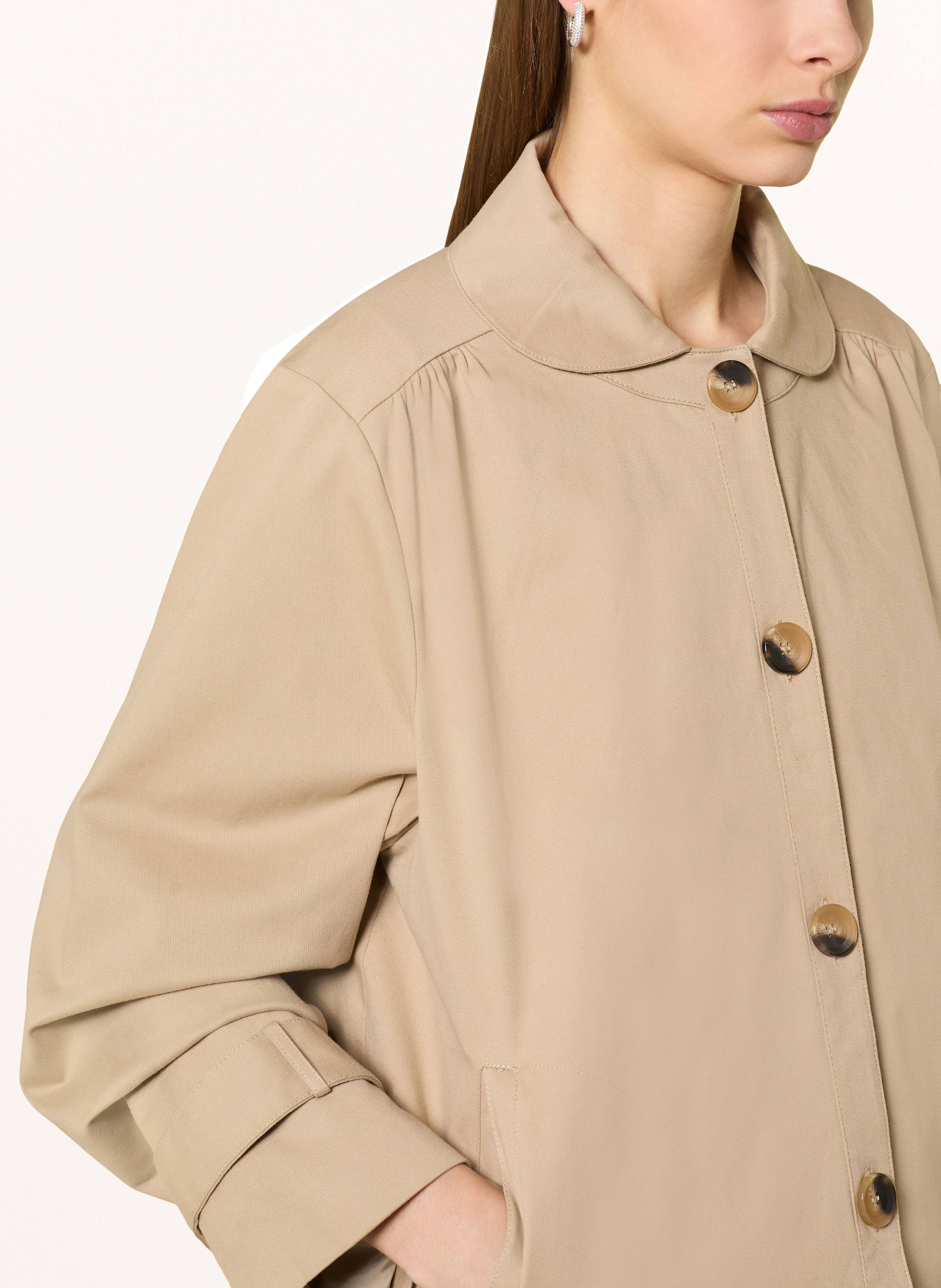 Thumbnail - Lollys Laundry Overjacket Violall beige