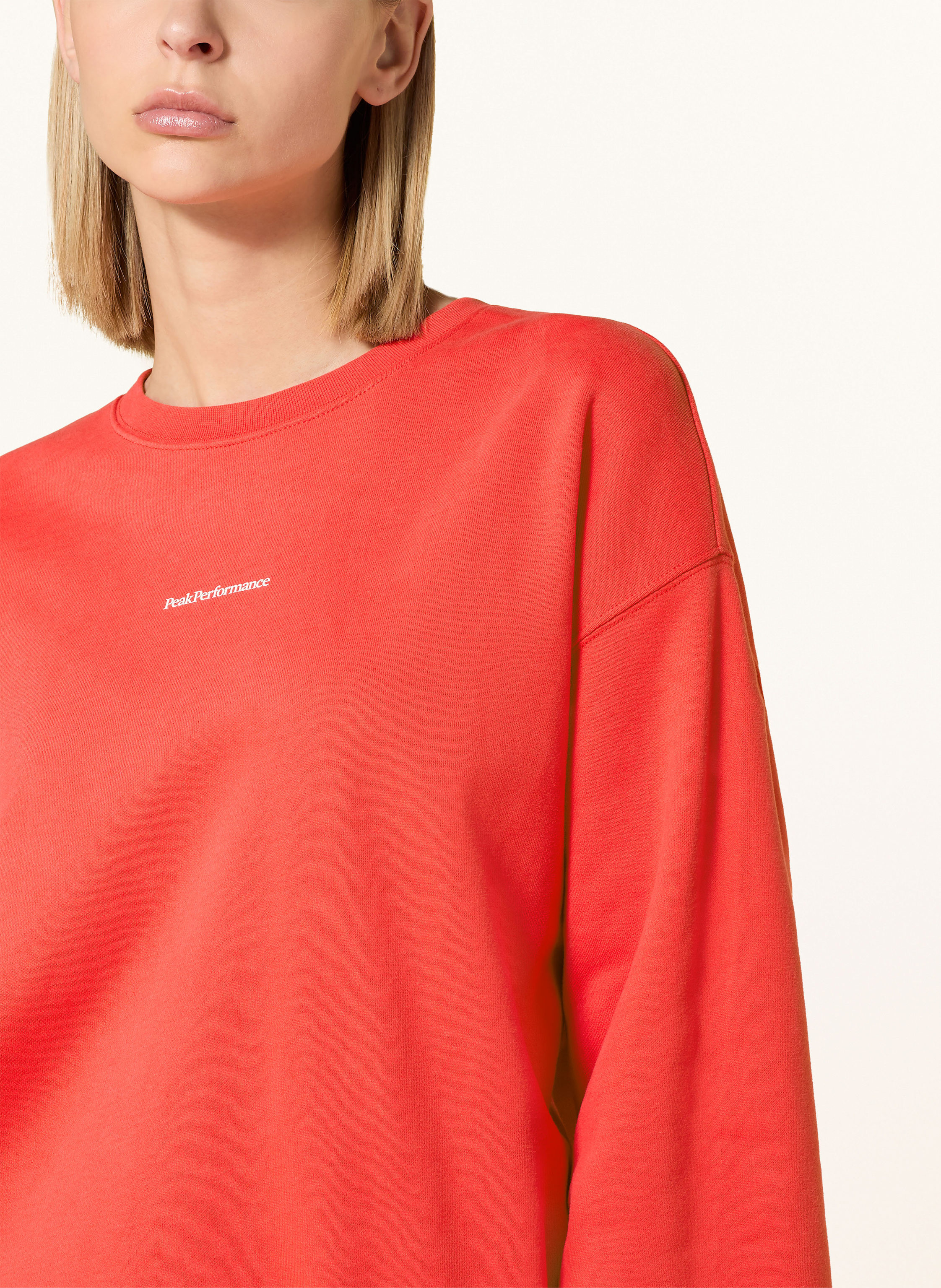 Thumbnail - Peak Performance Sweatshirt Original Crew pink