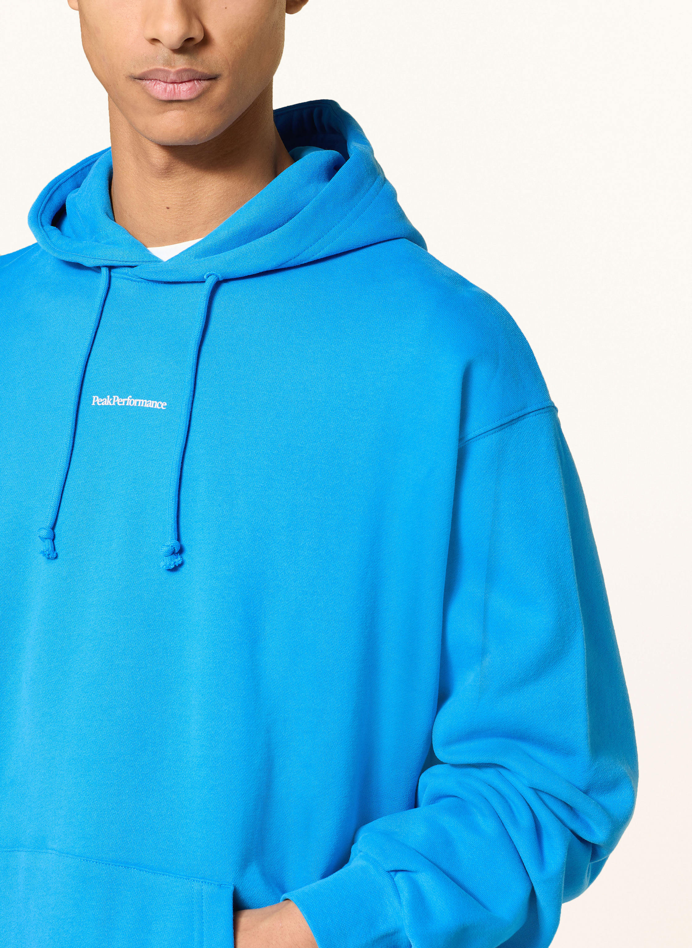 Thumbnail - Peak Performance Hoodie Original Terry Hood blau