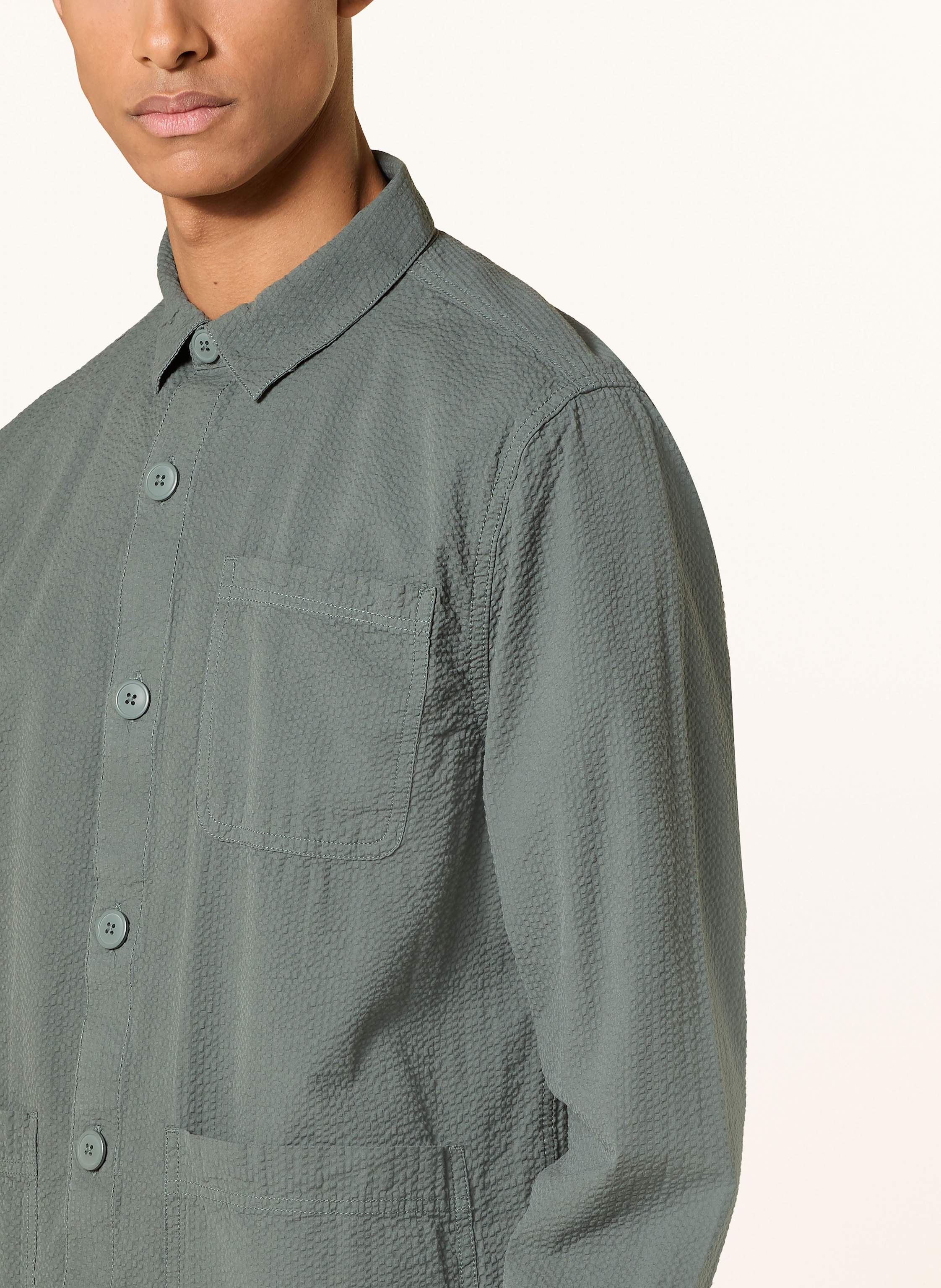 Thumbnail - Barbour Overjacket Callercove gruen