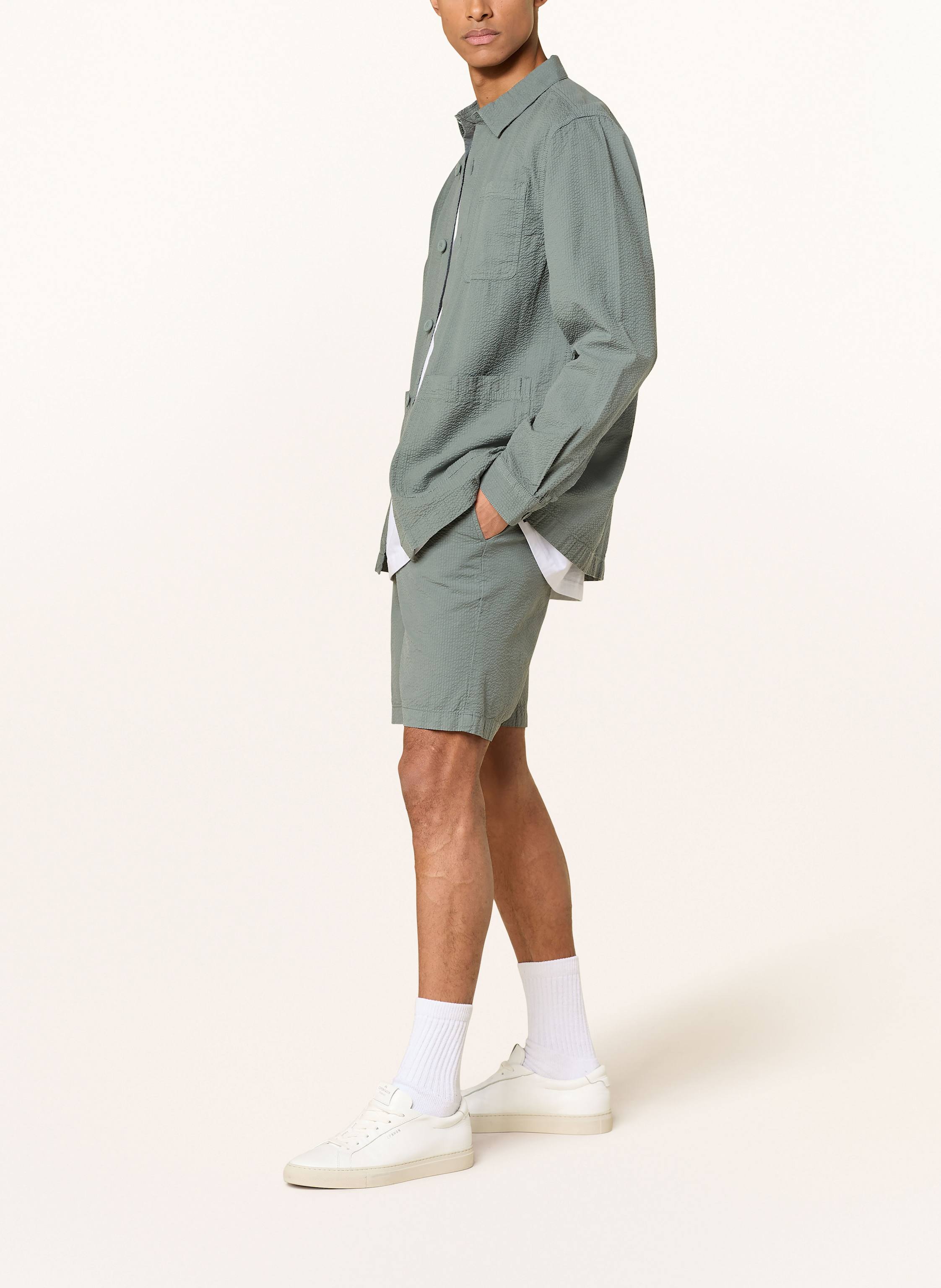 Thumbnail - Barbour Shorts Callercove Regular Fit gruen