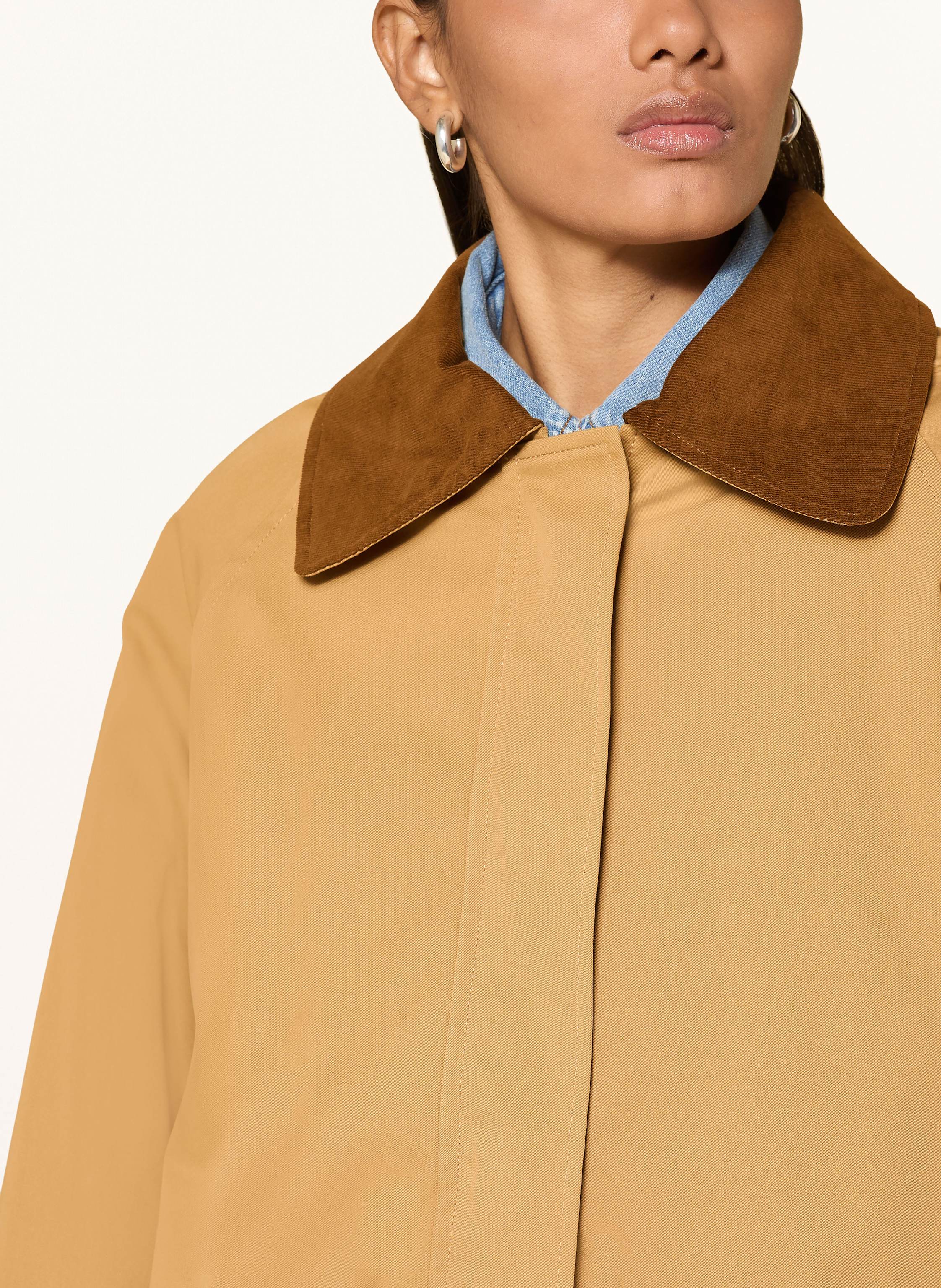 Thumbnail - Neo Noir Mantel Anneli Mit Cord braun