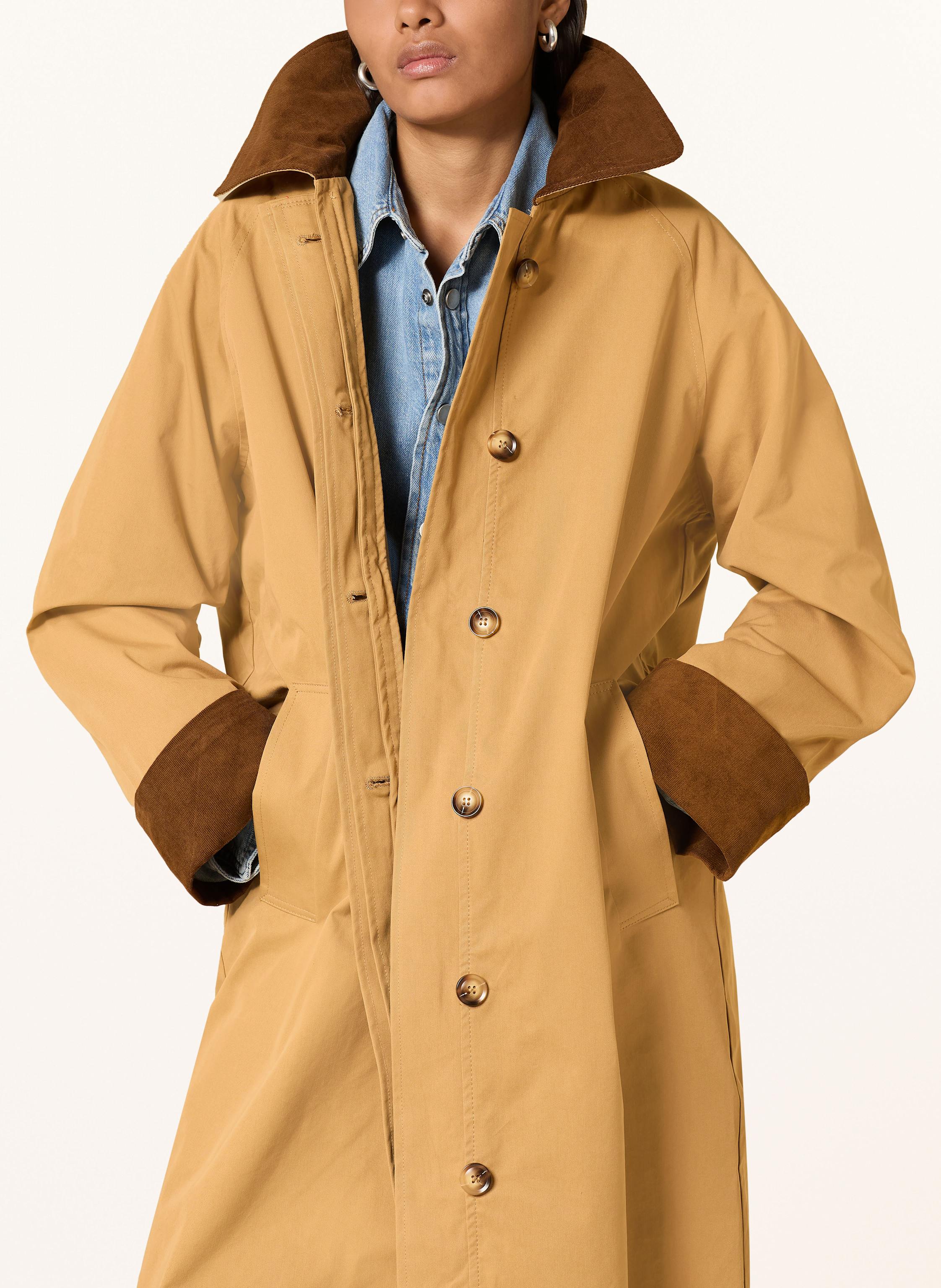 Thumbnail - Neo Noir Mantel Anneli Mit Cord braun