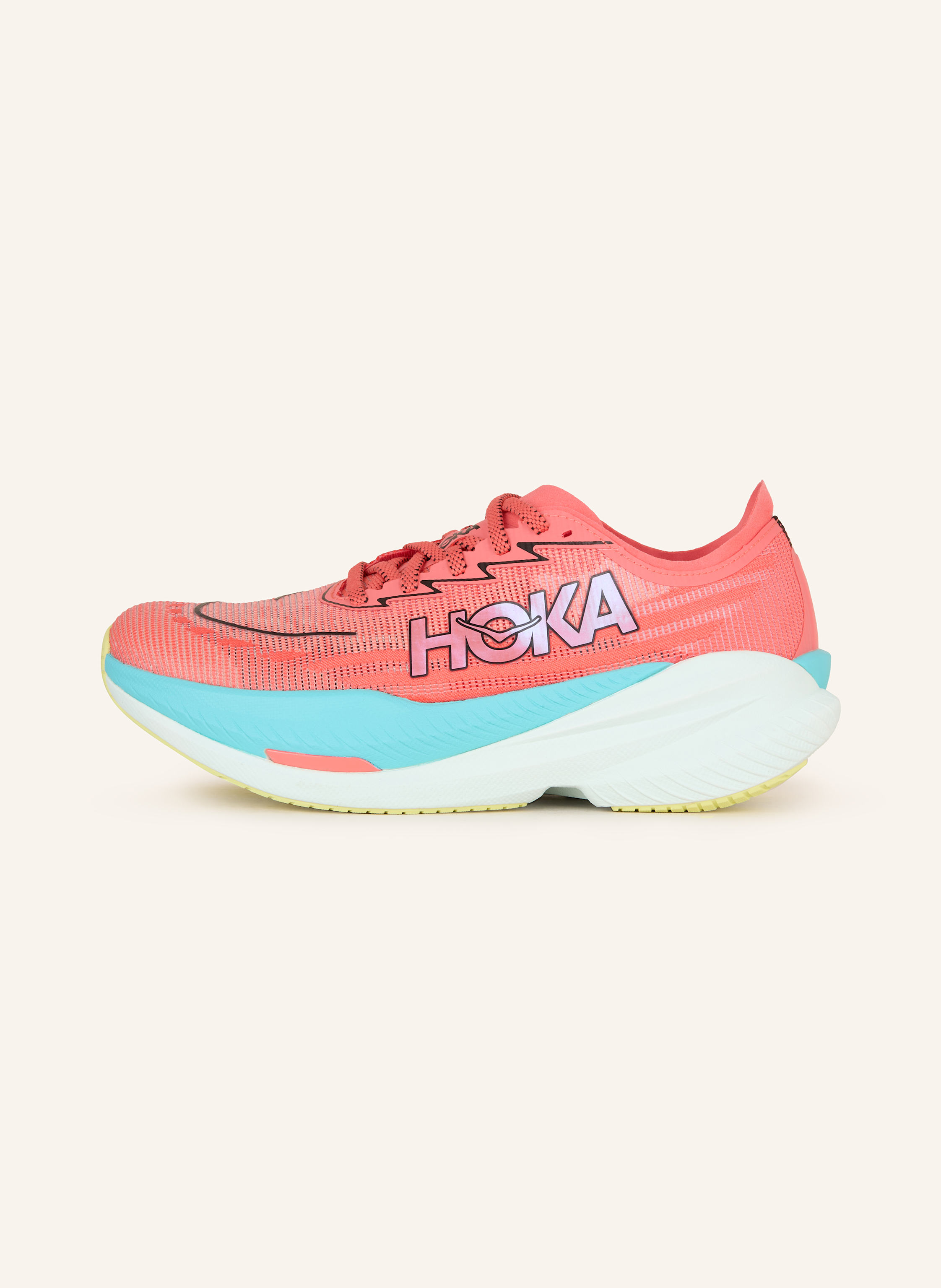 Thumbnail - Hoka Laufschuhe Mach x2 rot