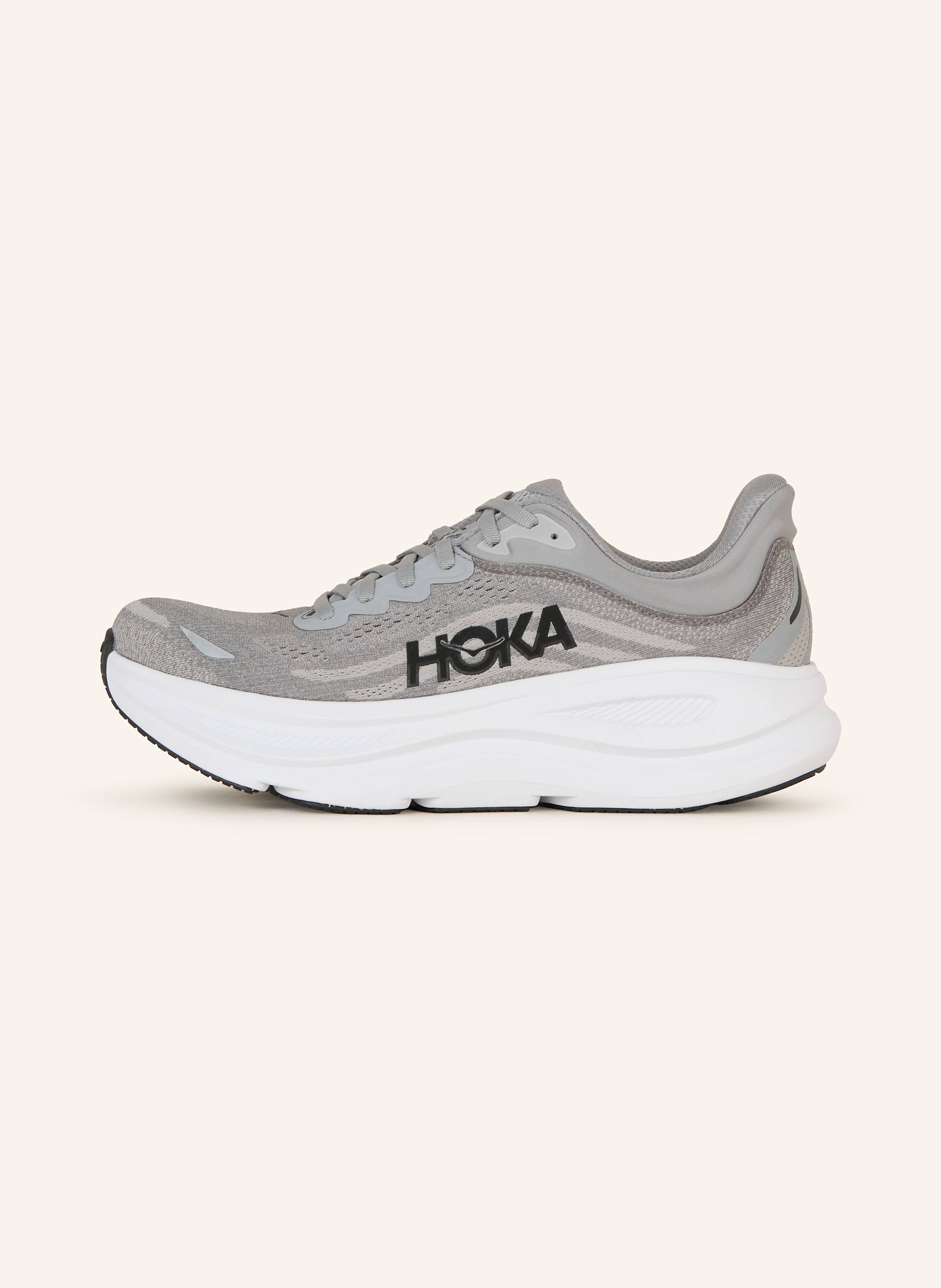 Thumbnail - Hoka Laufschuhe Bondi 9 grau