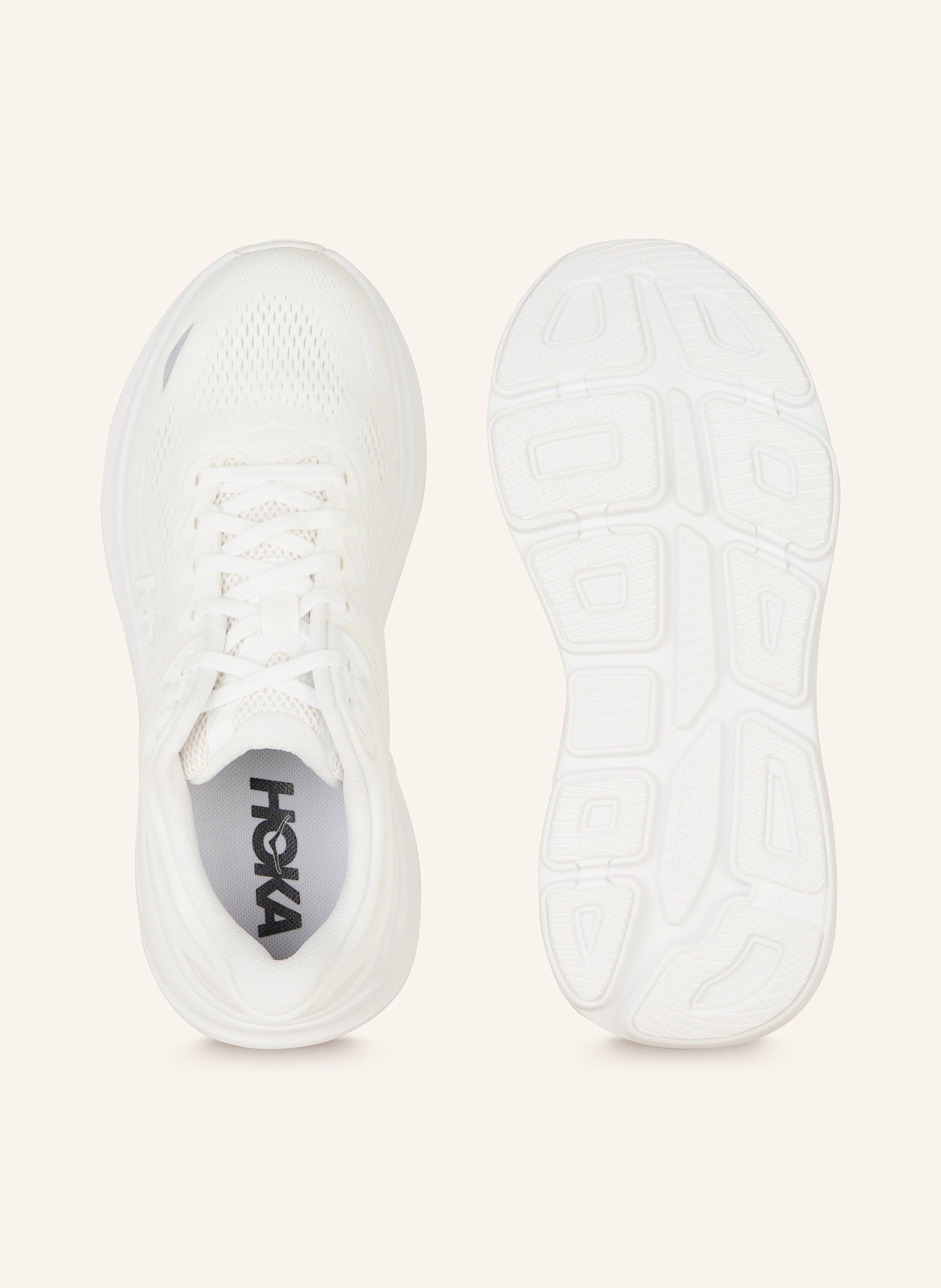 Thumbnail - Hoka Laufschuhe Bondi 9 weiss