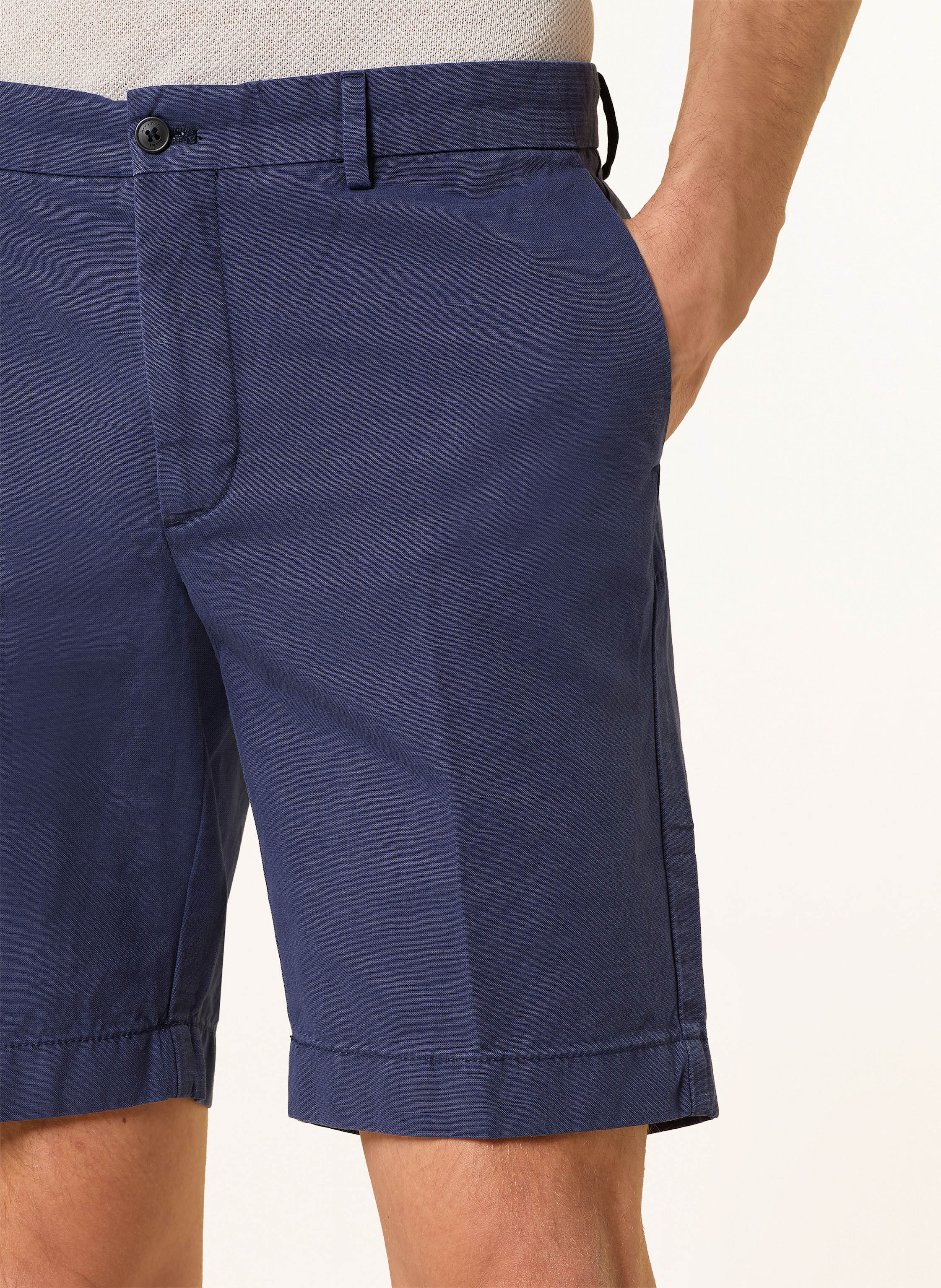 Thumbnail - Hackett London Chinoshorts Kensington blau