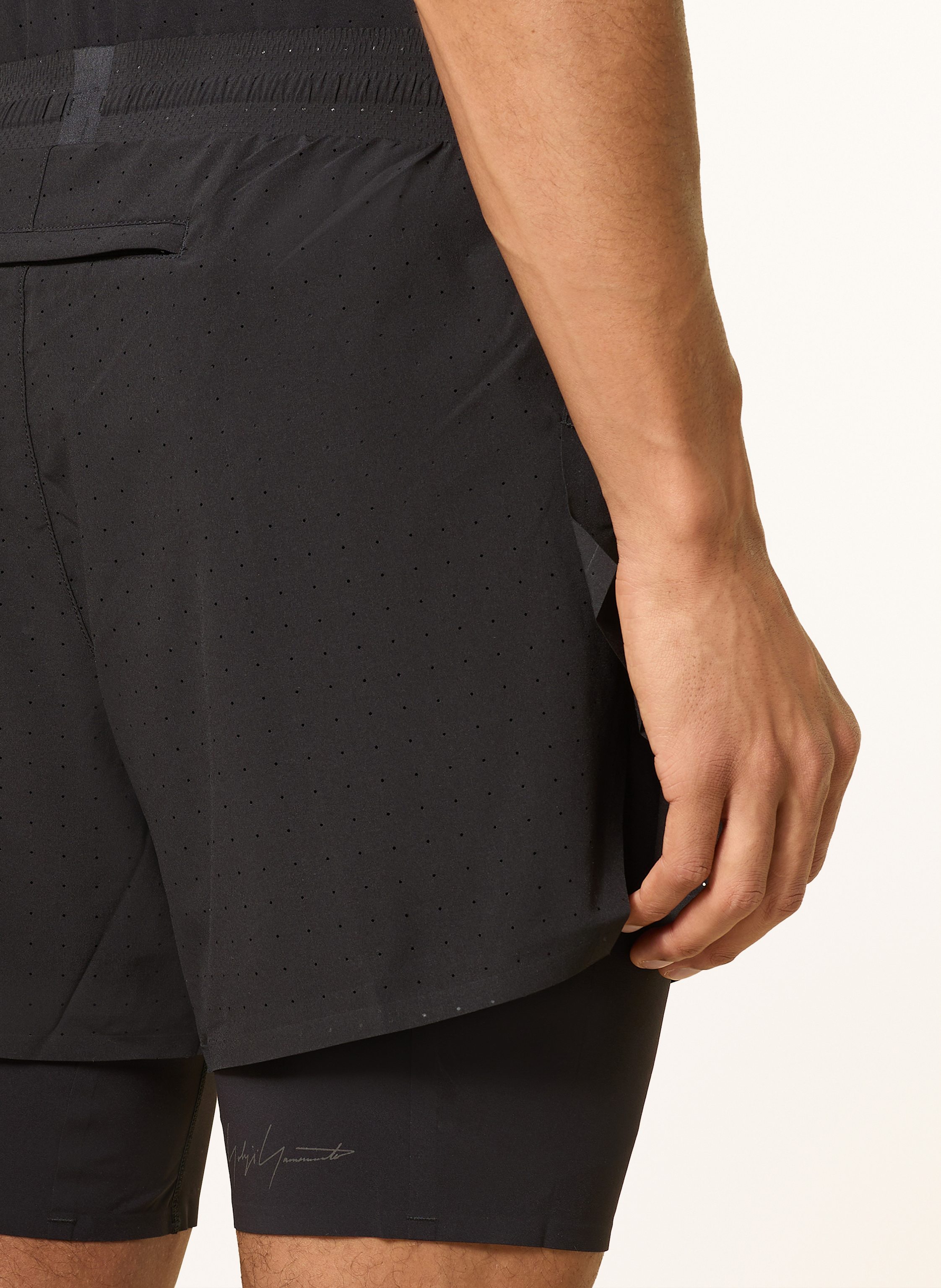 Thumbnail - Y-3 2-In-1-Laufshorts Y-3 Running schwarz