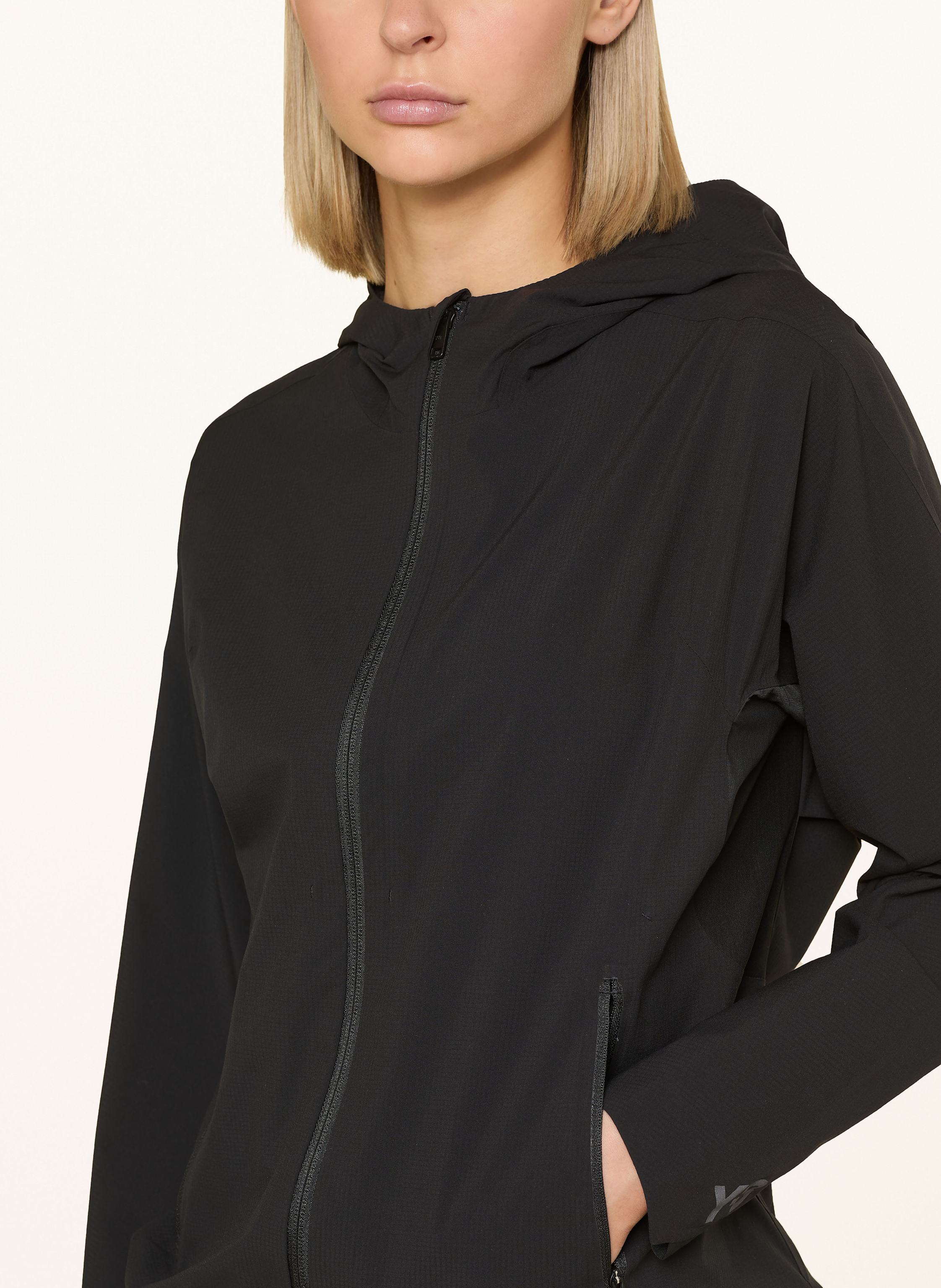 Thumbnail - Y-3 Laufjacke schwarz