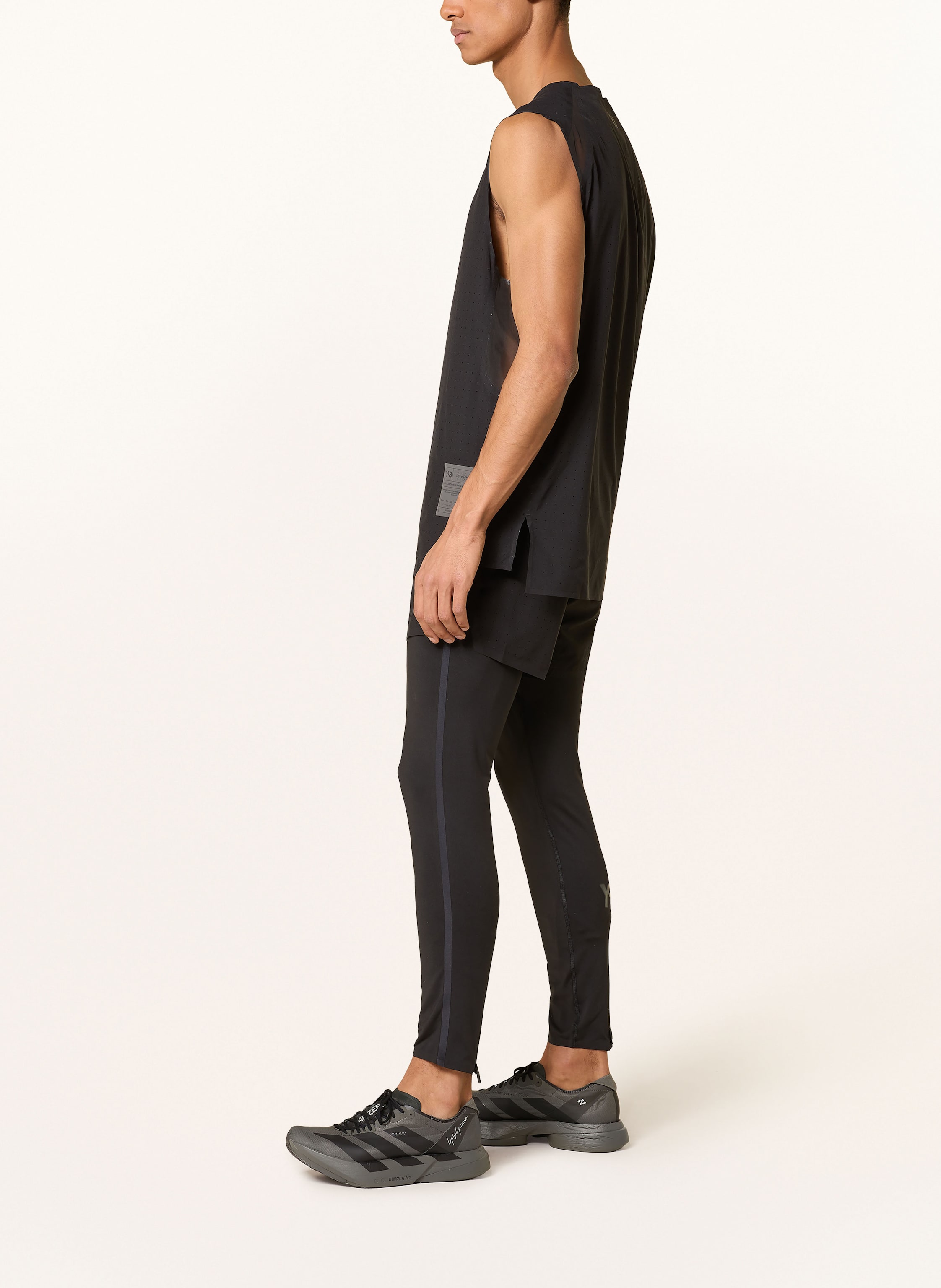 Thumbnail - Y-3 2-In-1-Laufshorts Y-3 Running schwarz