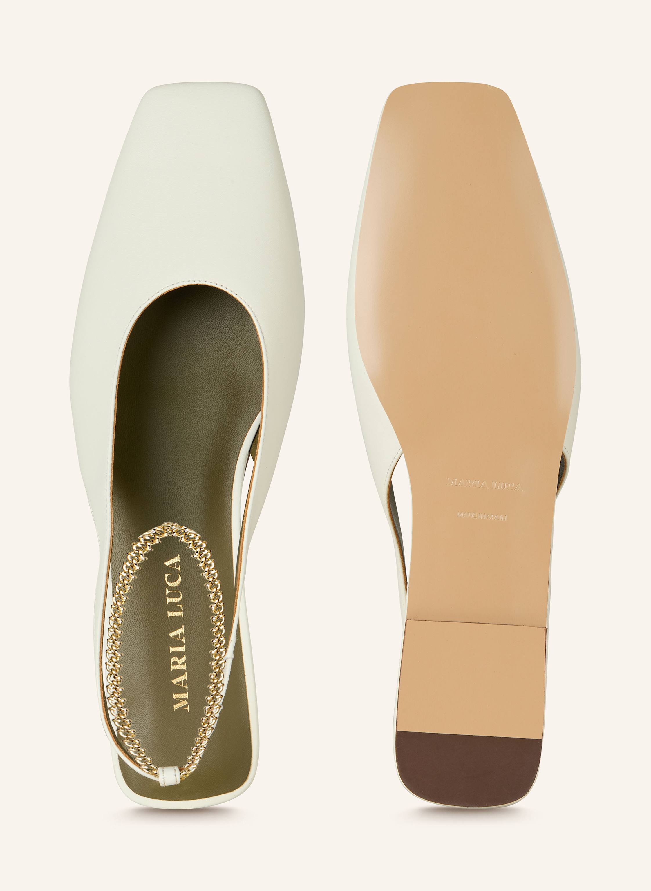 Thumbnail - Maria Luca Slingballerinas Augusta beige