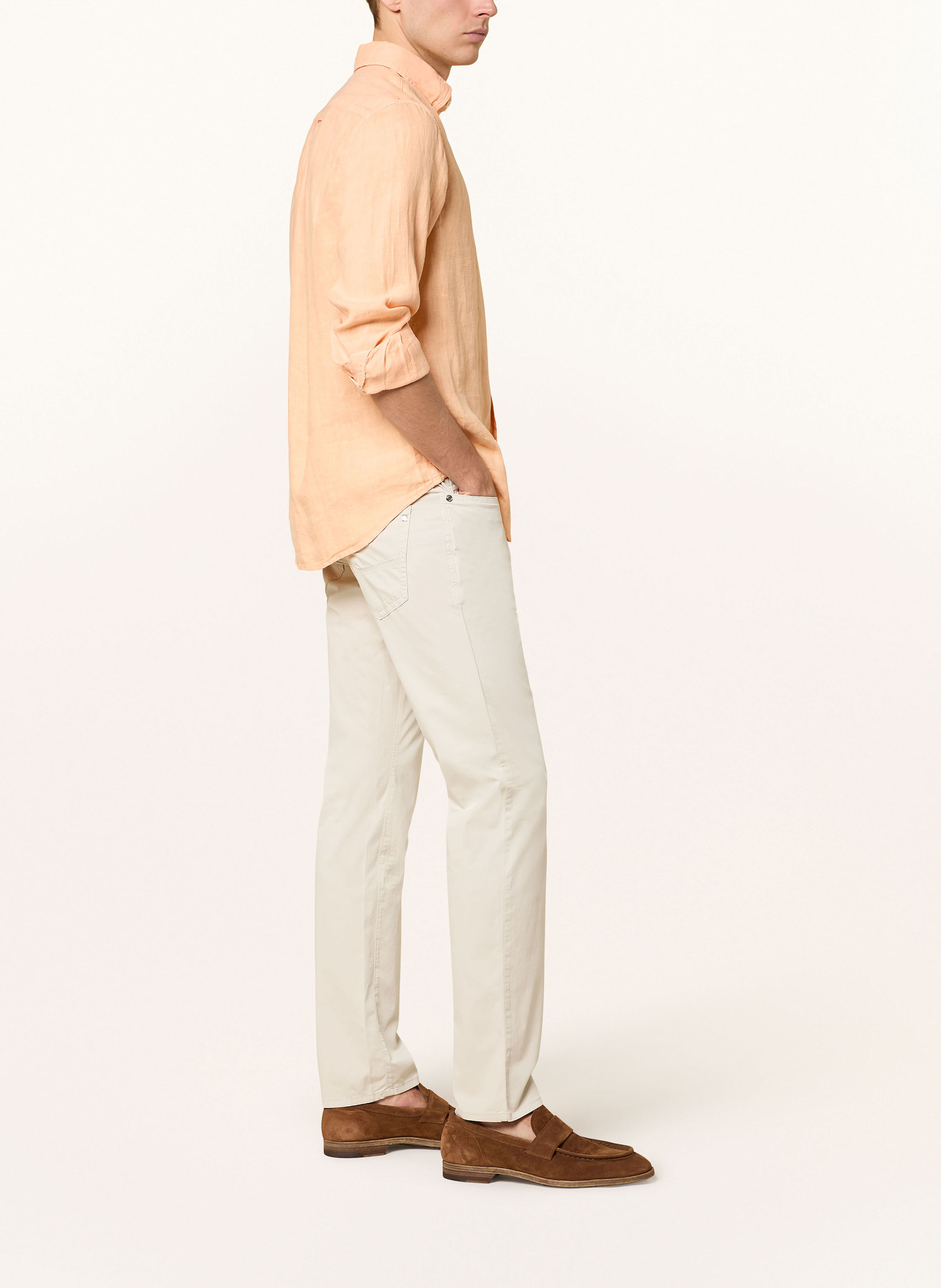 Thumbnail - Pierre Cardin Hose Lyon Extra Slim Fit beige