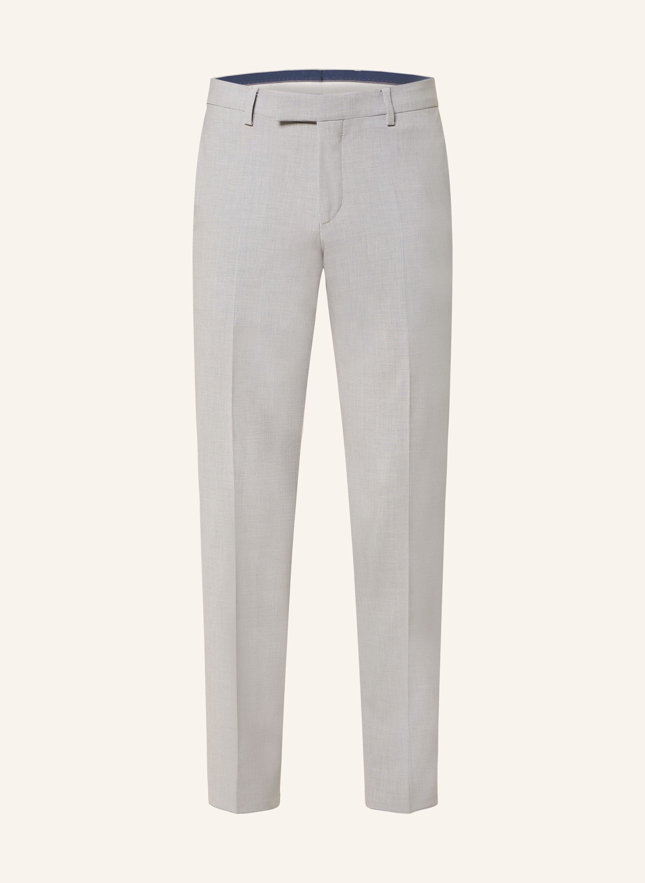 Pierre Cardin Anzughose Pc-Ryan Slim Fit grau