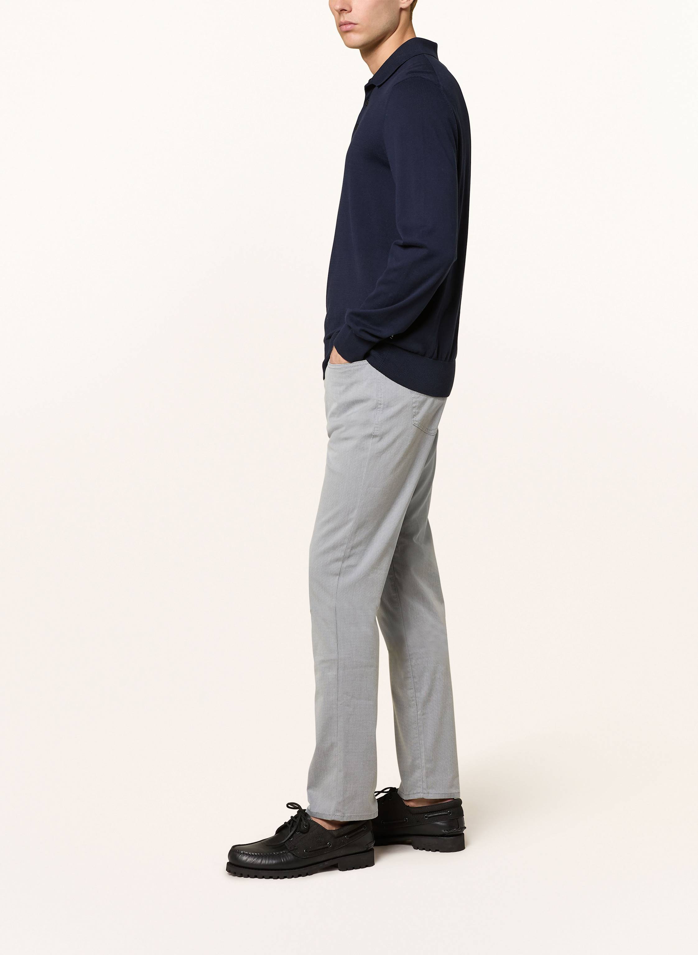 Thumbnail - Pierre Cardin Hose Pc-Lyon Tapered Fit grau
