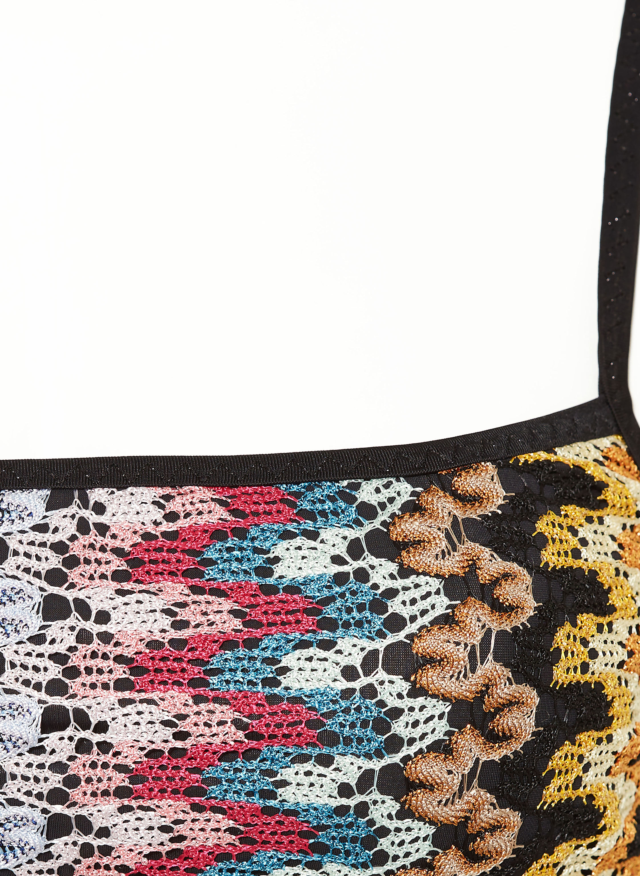 Thumbnail - Missoni Bustier-Bikini Mit Glitzergarn schwarz