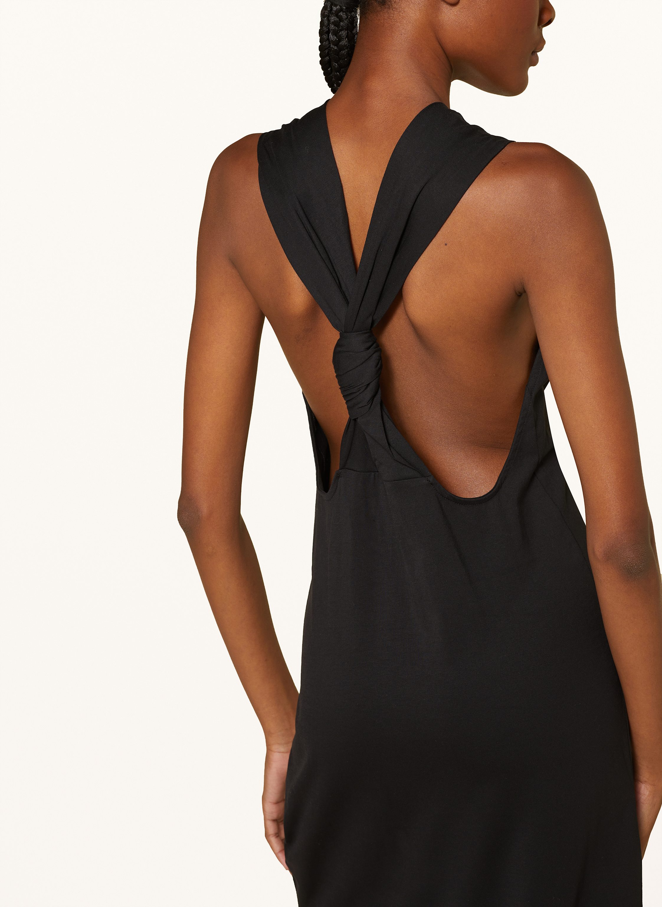 Thumbnail - Loulou Studio Jerseykleid Rayna schwarz