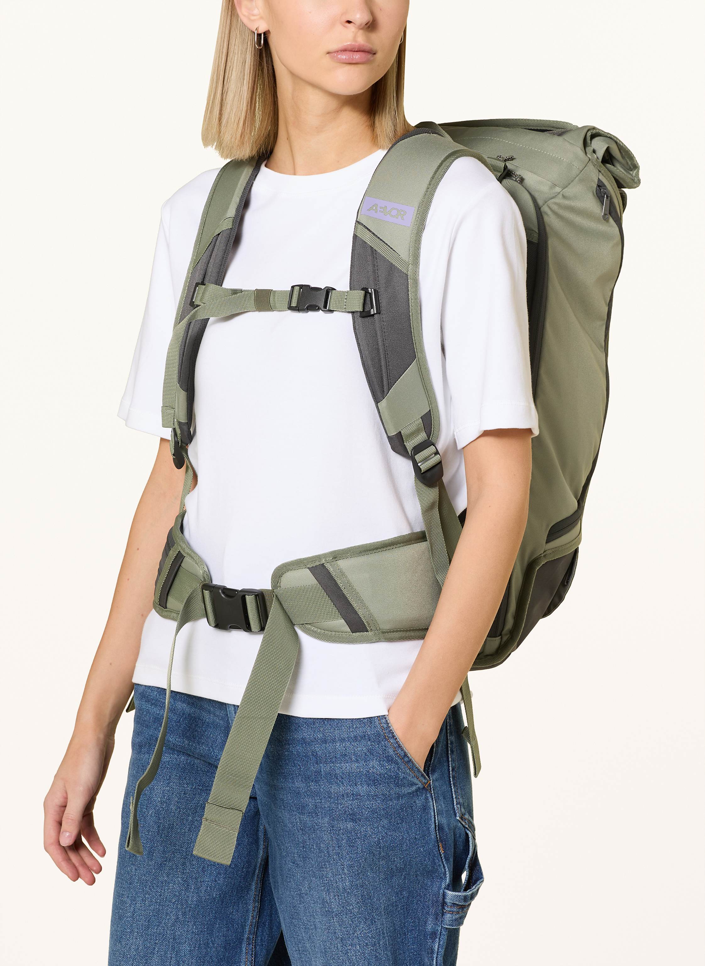 Thumbnail - Aevor Rucksack Mit Laptop-Fach gruen