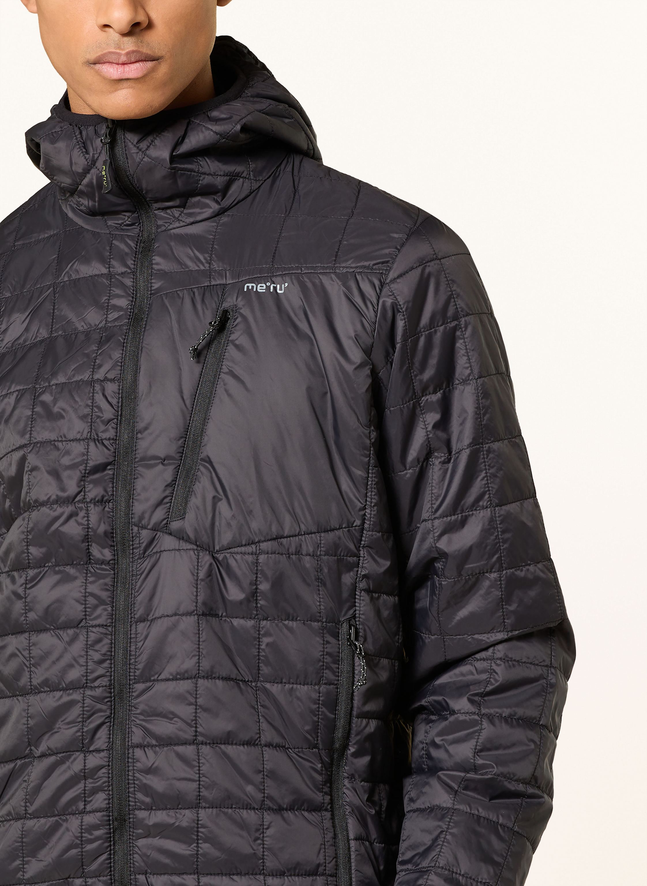 Thumbnail - Me°Ru' Funktionsjacke Naknek Zum Wenden schwarz