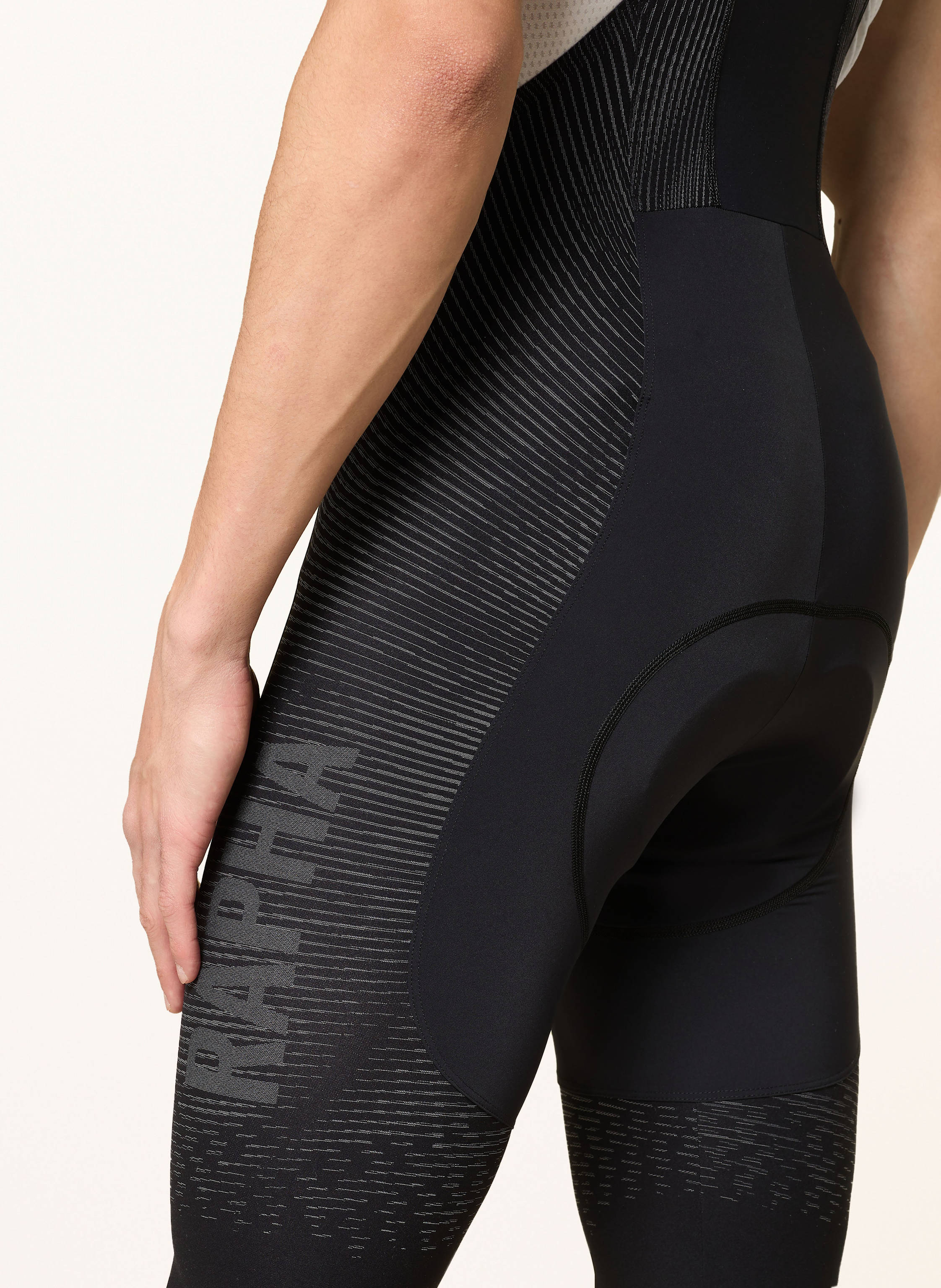Thumbnail - Rapha Radhose Pro Team Powerweave Bib Mit Trägern Und Gepolstertem Einsatz schwarz