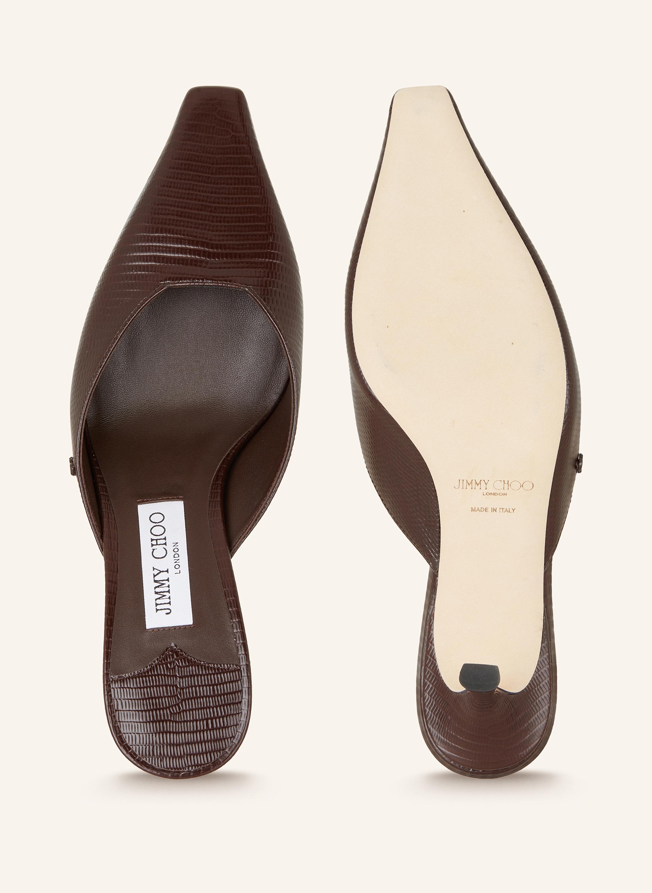 Thumbnail - Jimmy Choo Mules Vivi 65 braun