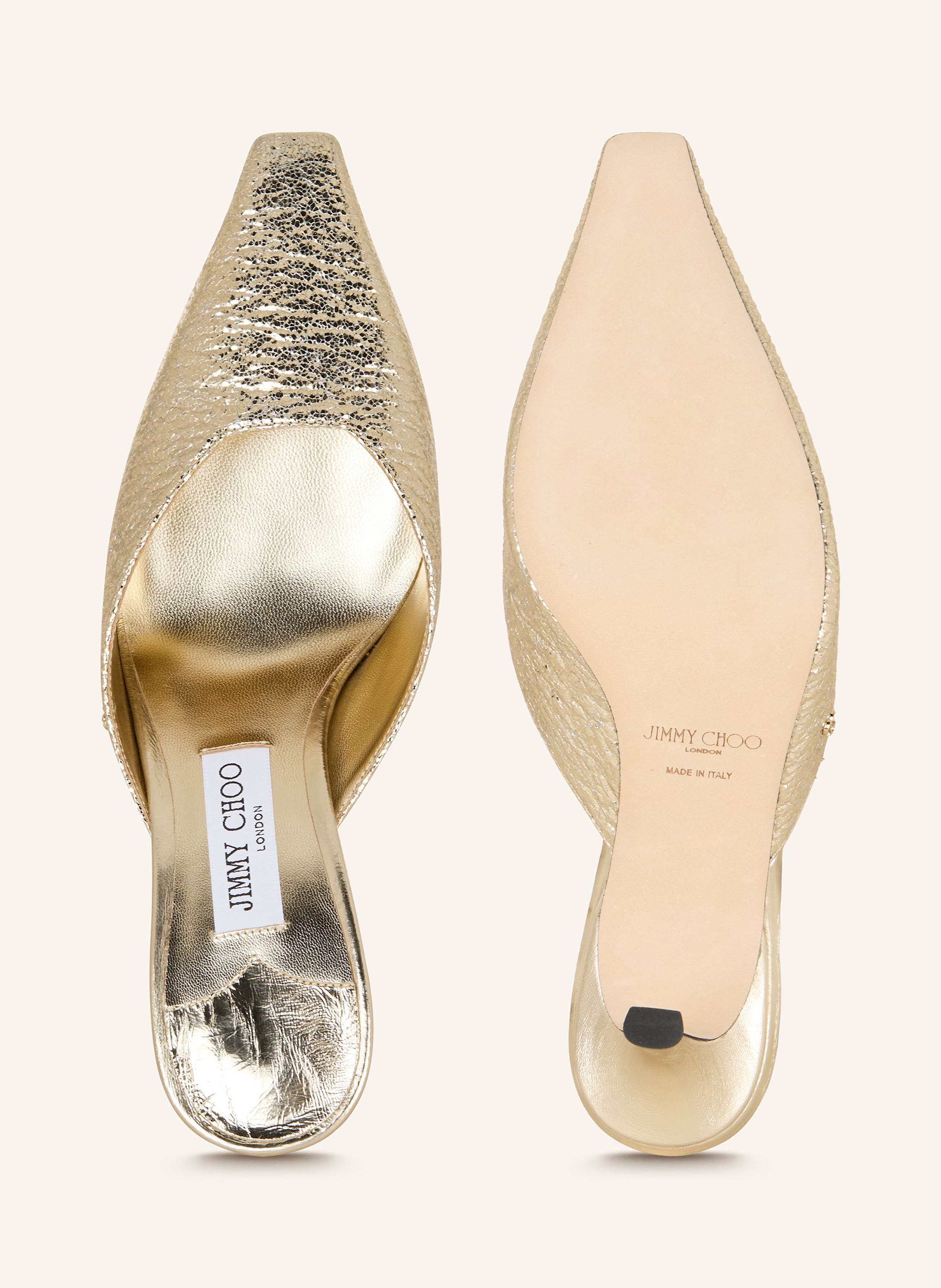Thumbnail - Jimmy Choo Mules Vivi 65 gold