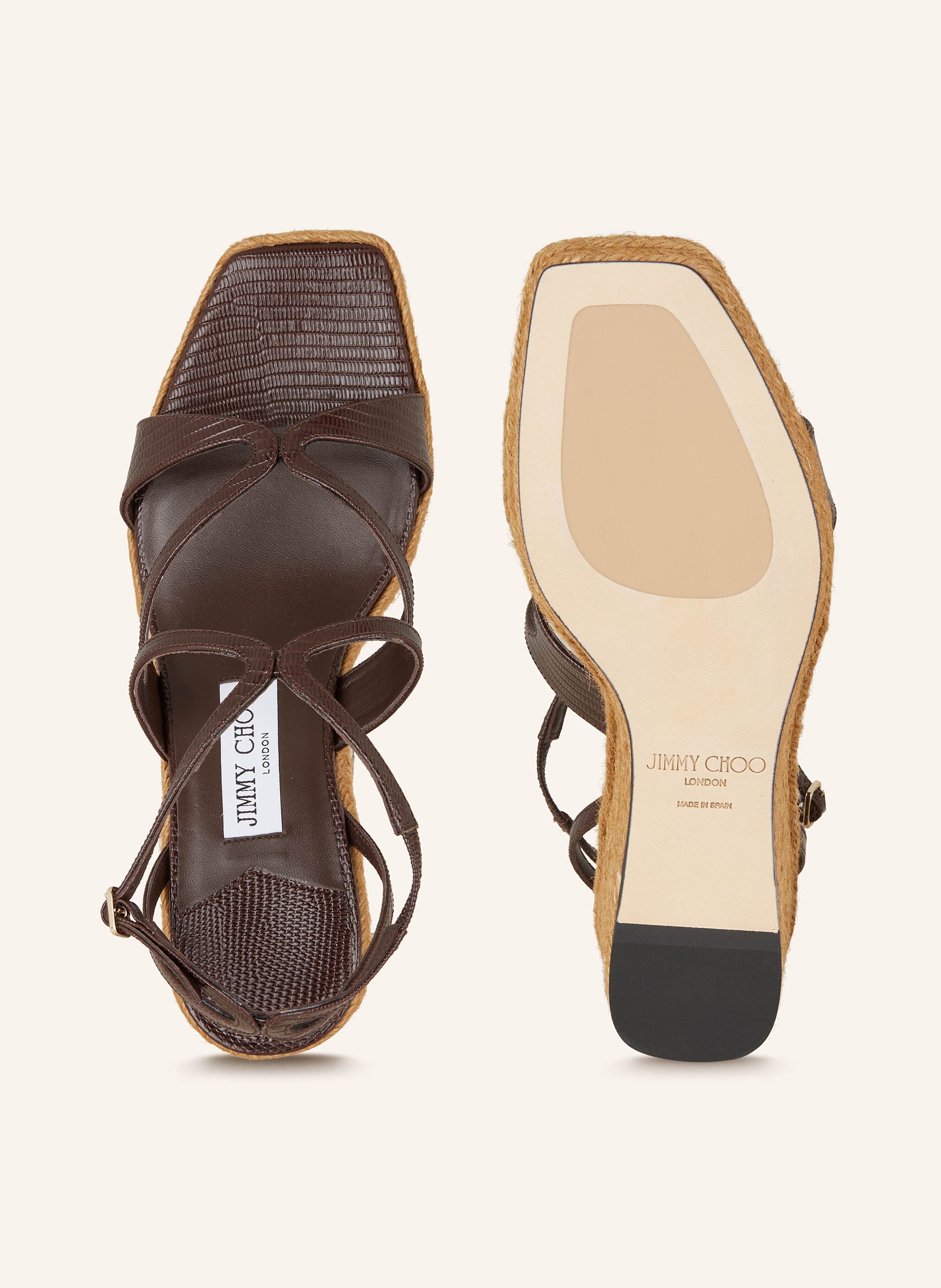 Thumbnail - Jimmy Choo Wedges Ayla 85 braun