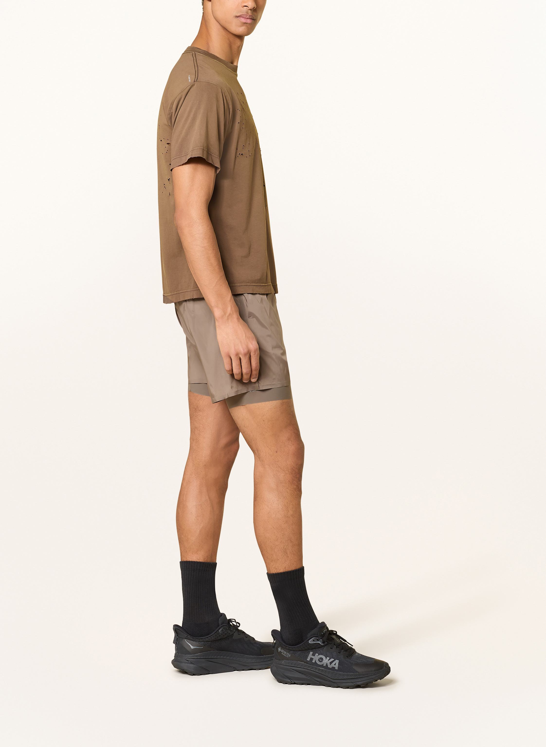 Thumbnail - Satisfy 2-In-1-Laufshorts Techsilk™ 5" beige