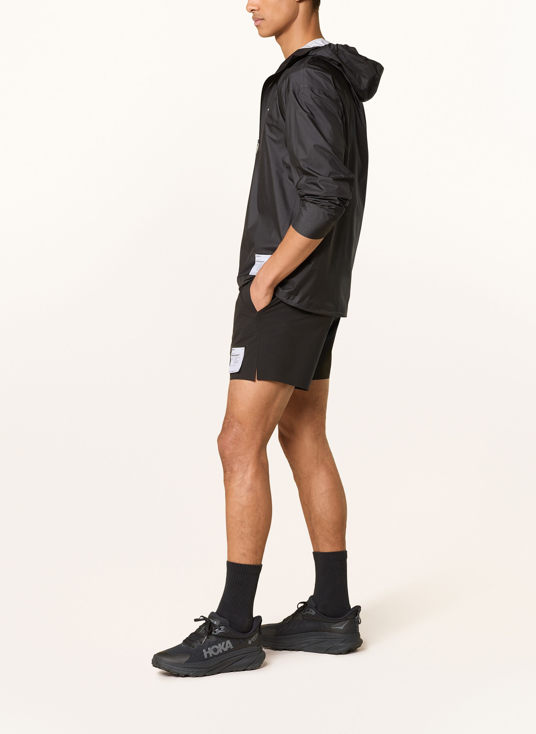 Thumbnail - Satisfy Laufshorts Peaceshell™ schwarz