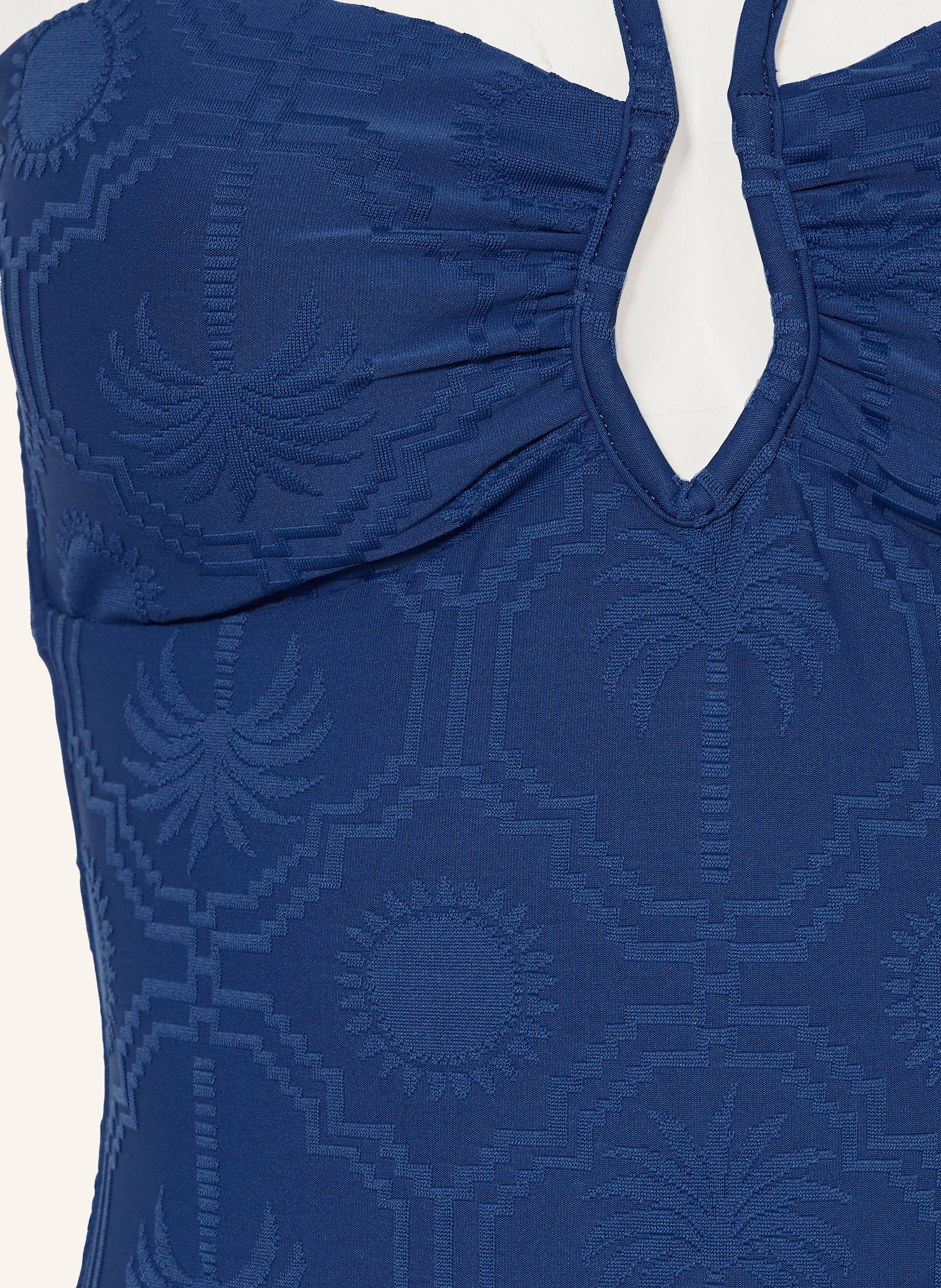 Thumbnail - Seafolly Neckholder-Badeanzug Oasis blau