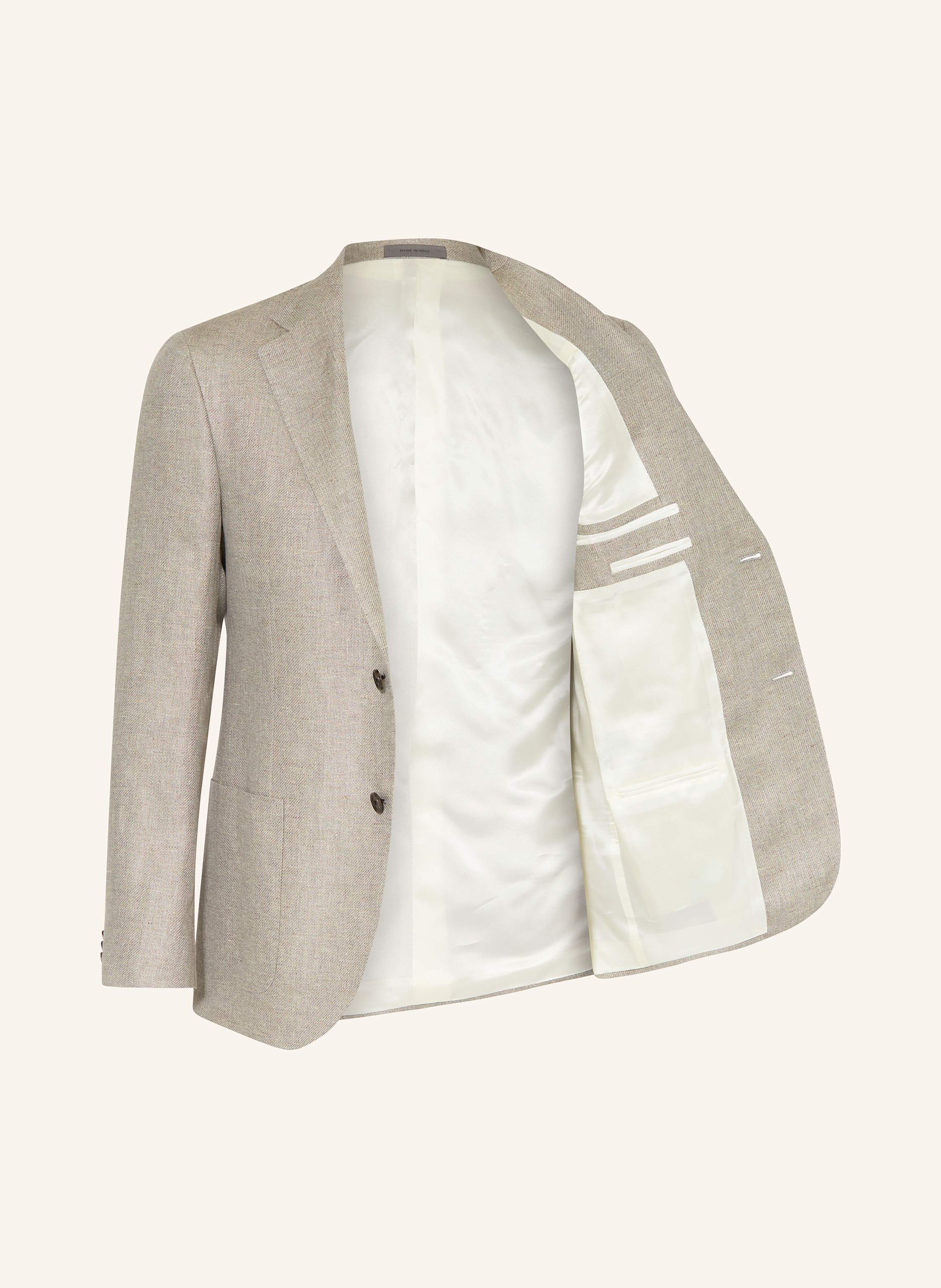 Thumbnail - Corneliani Sakko Regular Fit Mit Leinen beige
