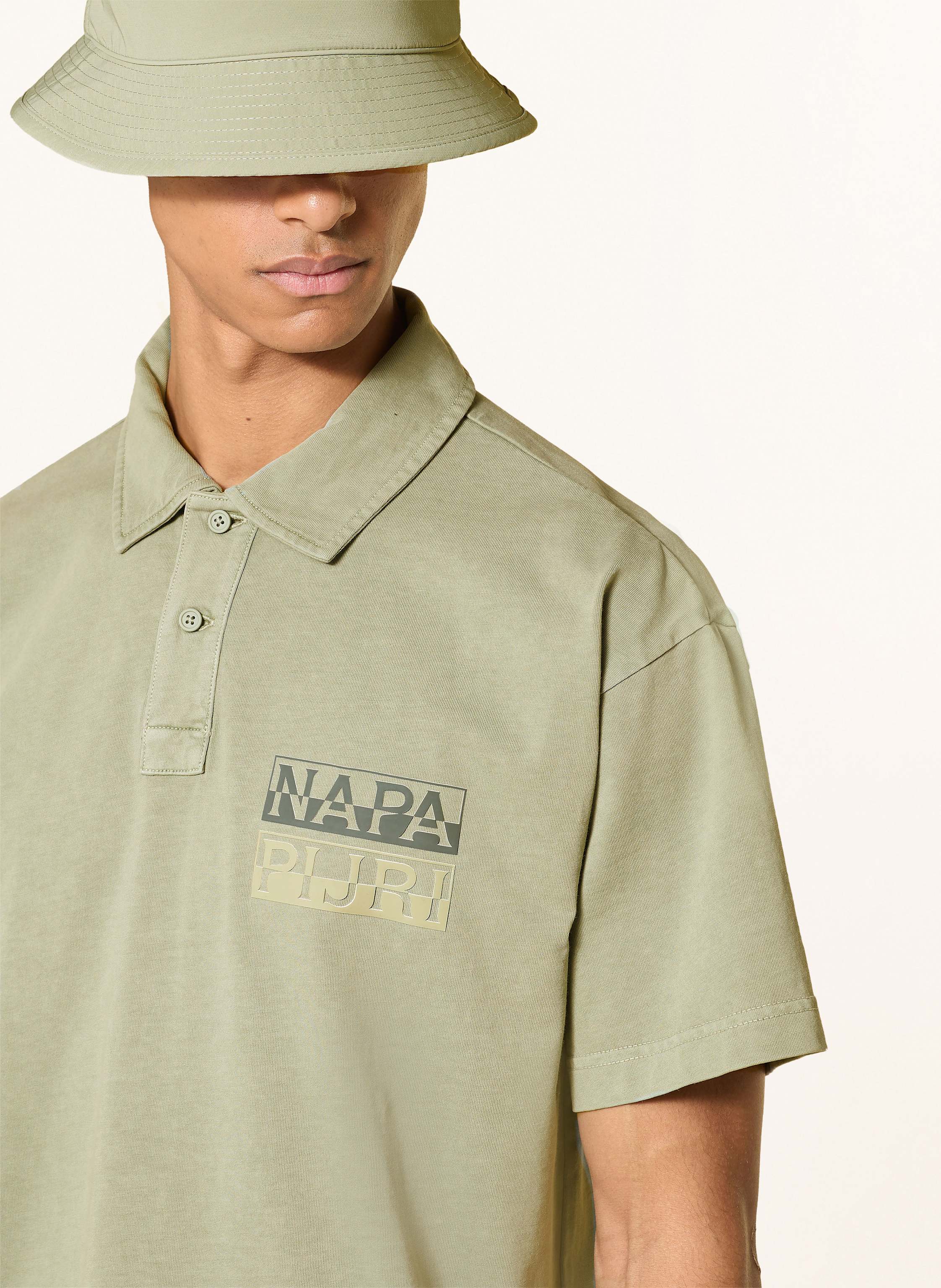 Thumbnail - Napapijri Jersey-Poloshirt E-Cortona gruen