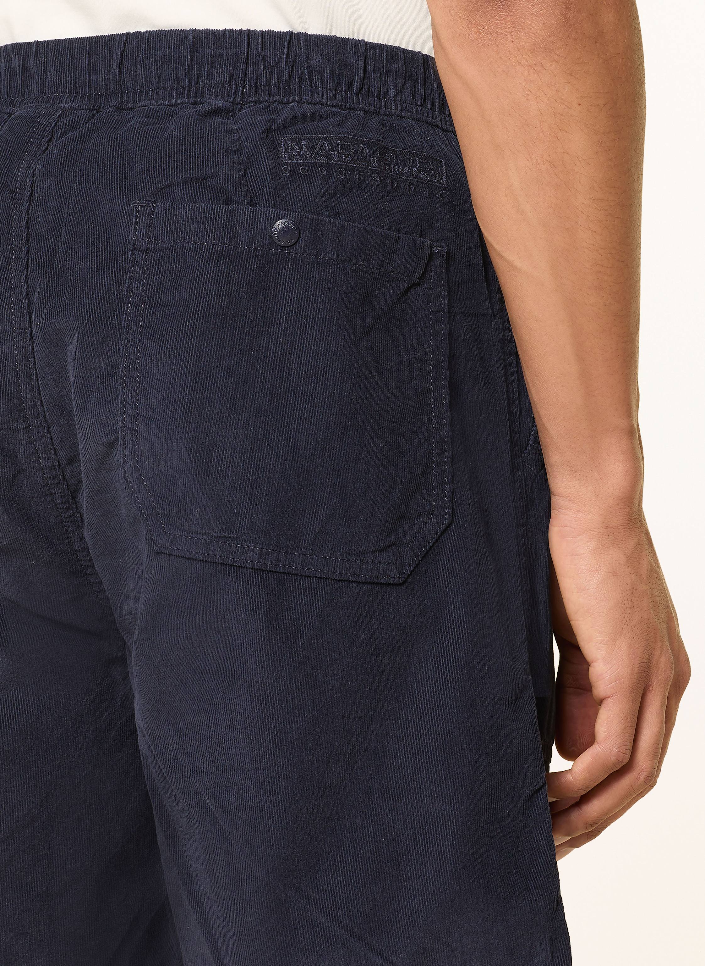 Thumbnail - Napapijri Cordshorts N-Murlo Relaxed Fit blau