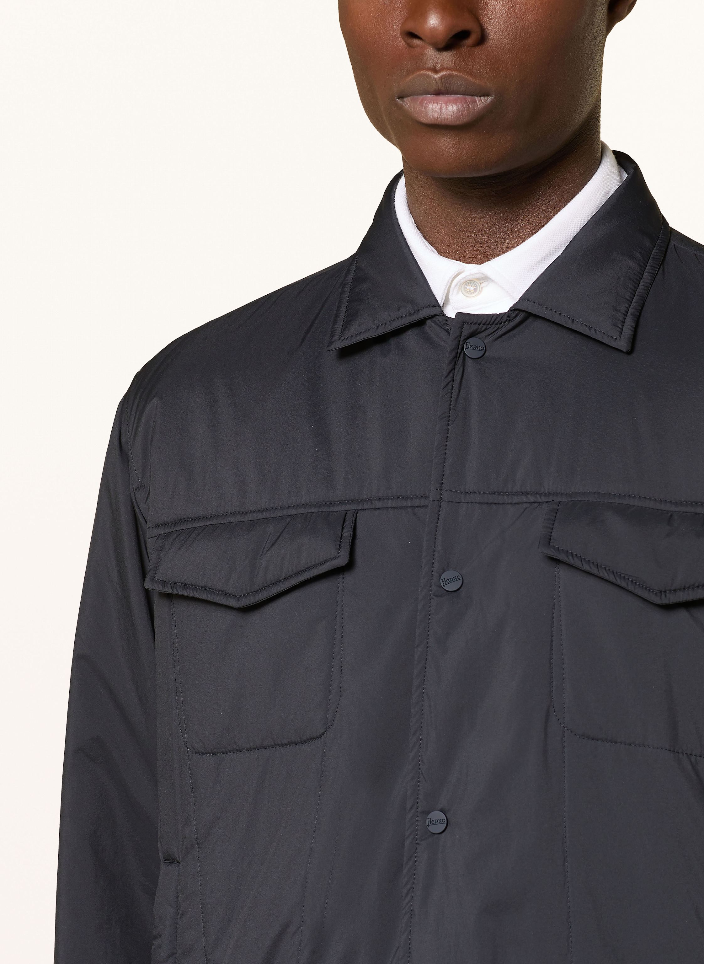Thumbnail - Herno Overjacket blau