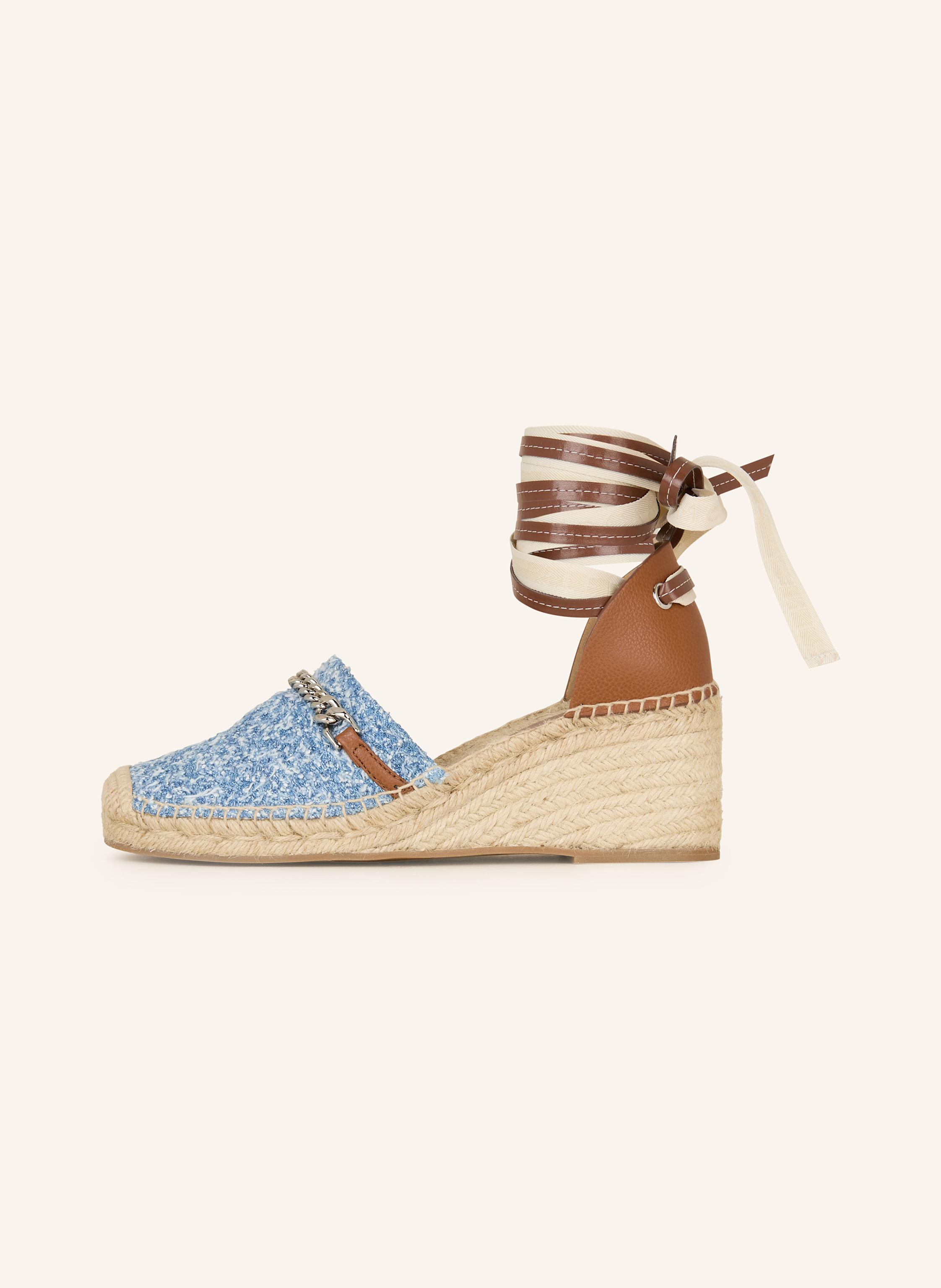 Thumbnail - Stella Mccartney Espadrilles Gaia blau