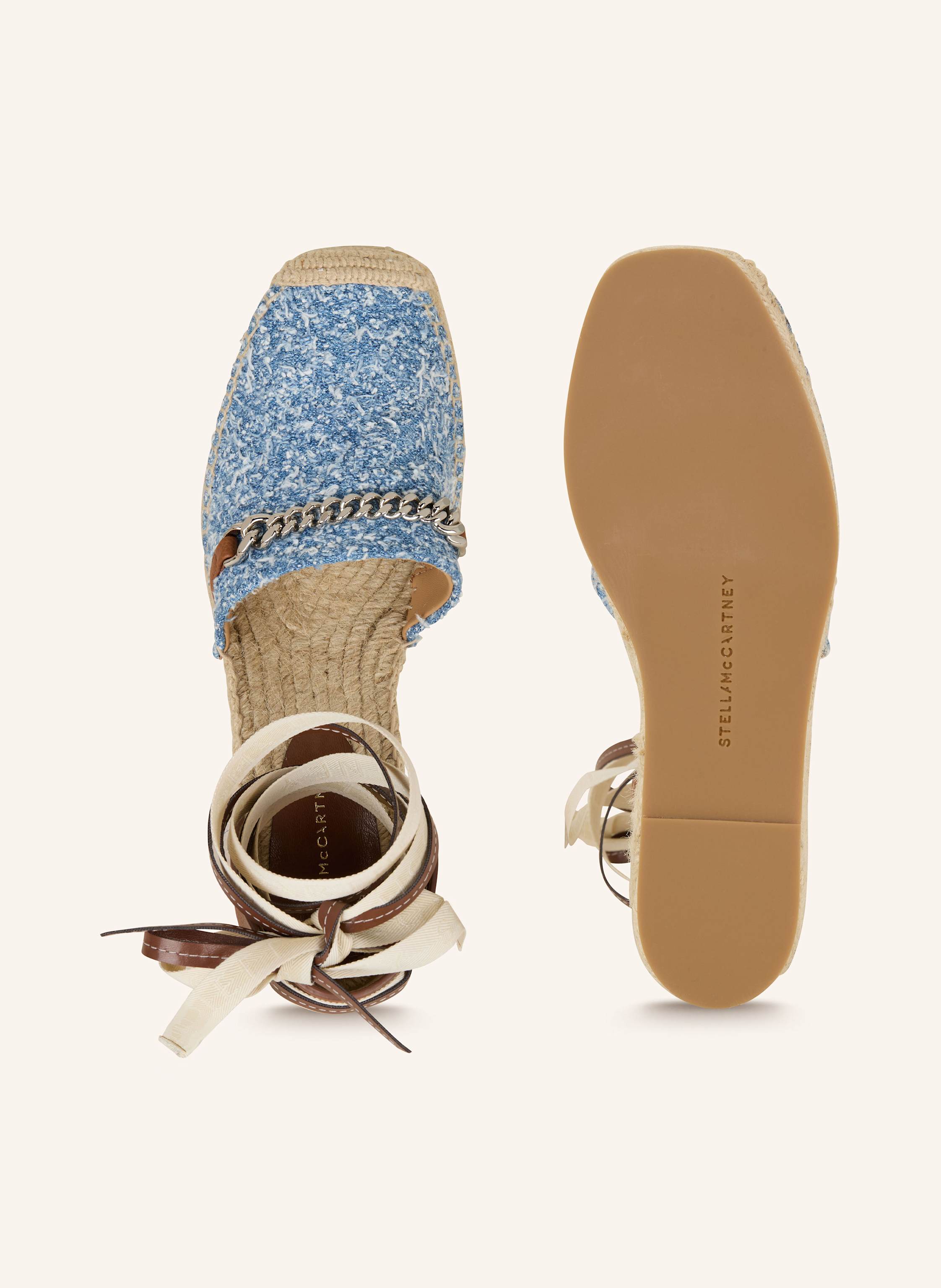 Thumbnail - Stella Mccartney Espadrilles Gaia blau