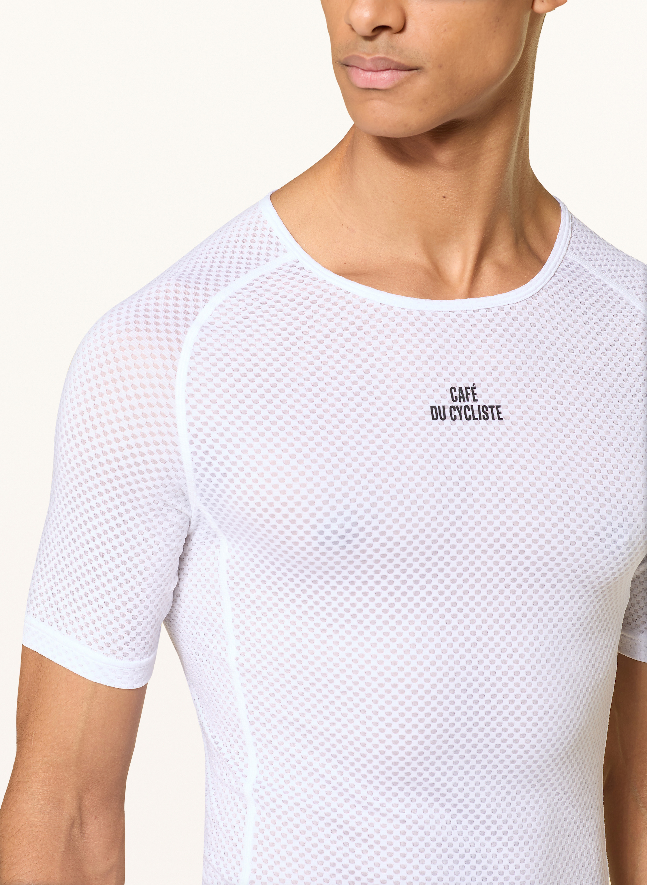 Thumbnail - Café Du Cycliste Funktionswäsche-Shirt Liliane weiss