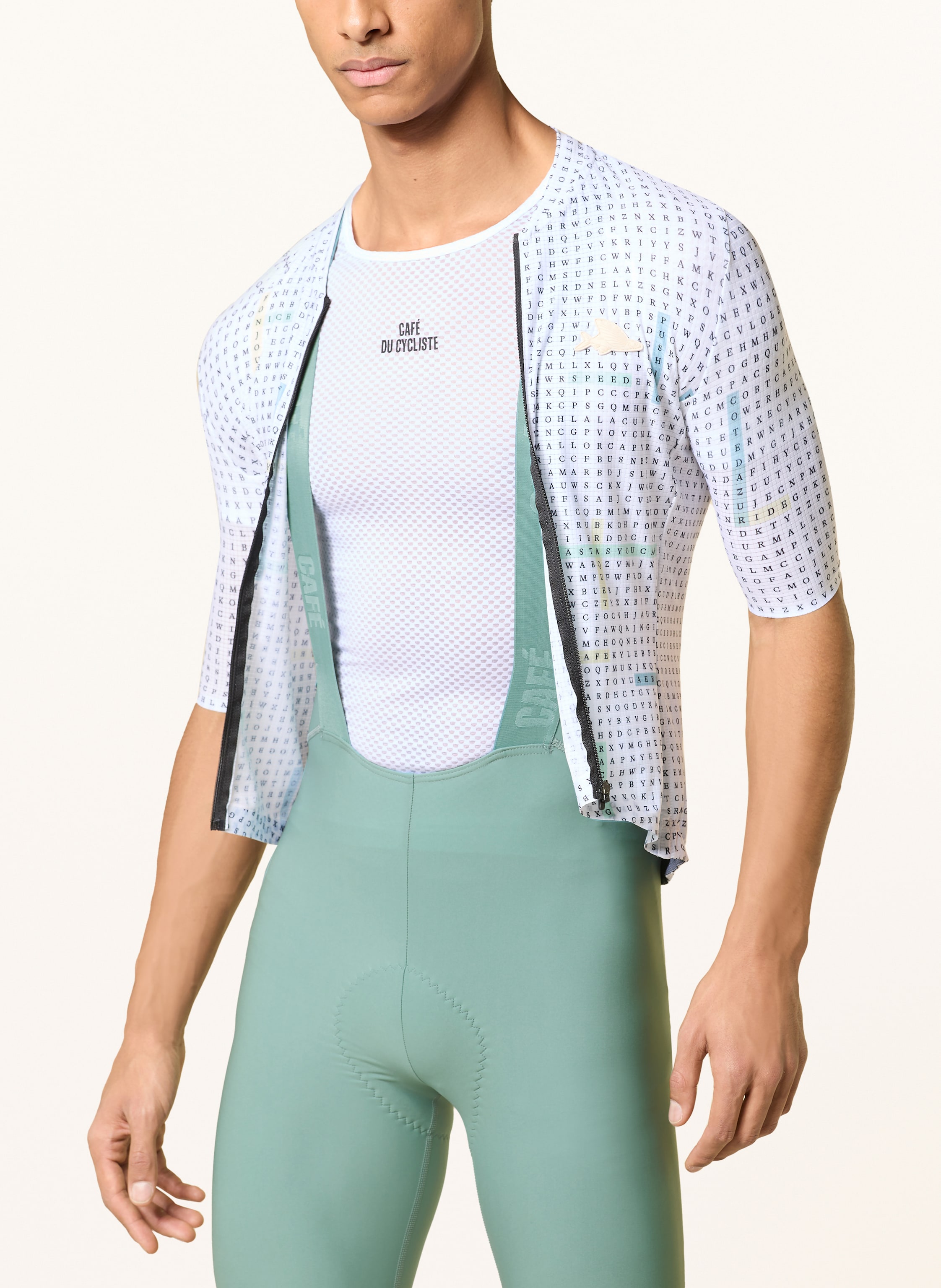 Thumbnail - Café Du Cycliste Funktionswäsche-Shirt Liliane weiss