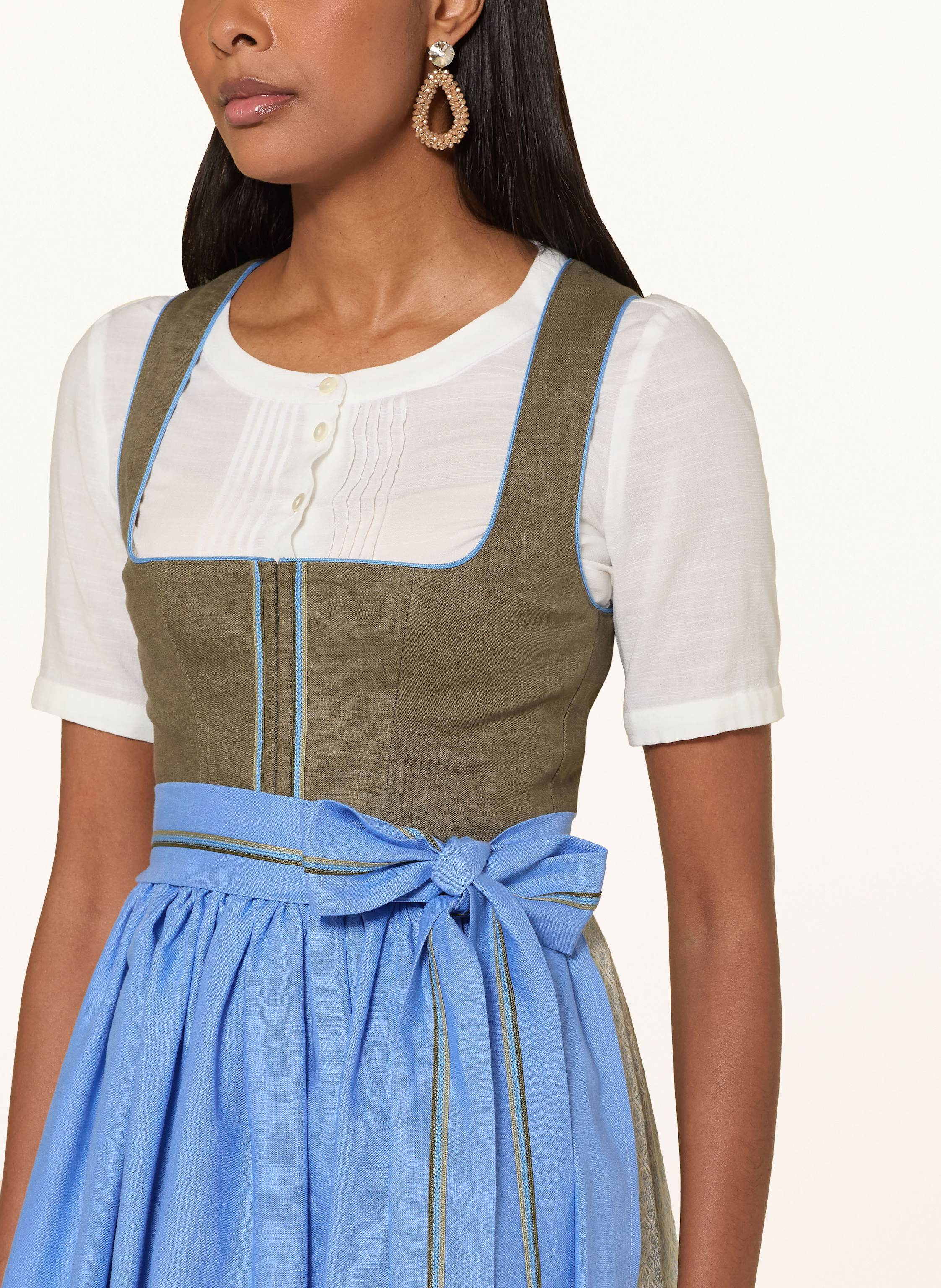 Thumbnail - Grasegger Leinendirndl Britta beige